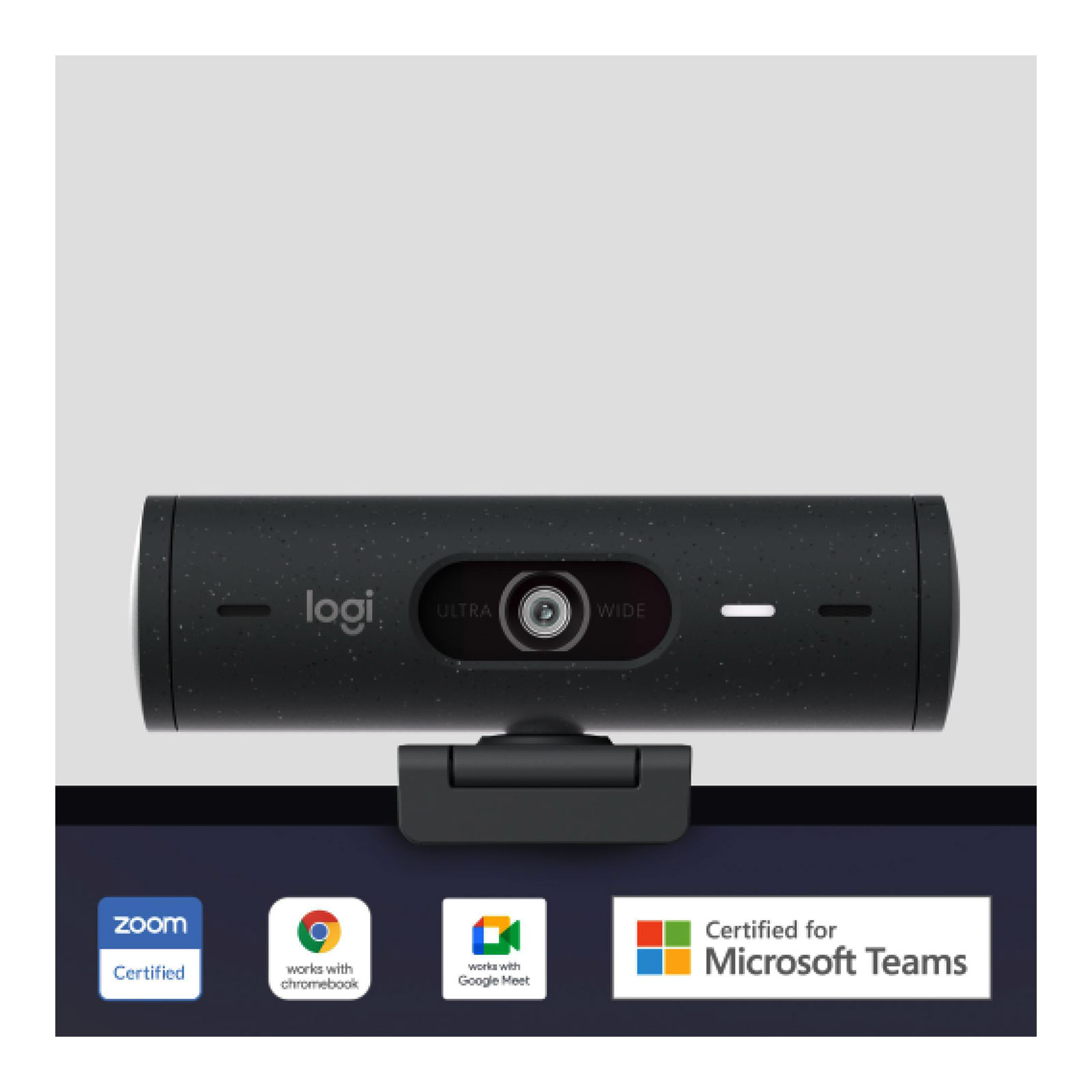 Logitech BRIO 500 Full HD 1080p Webcam rosa
