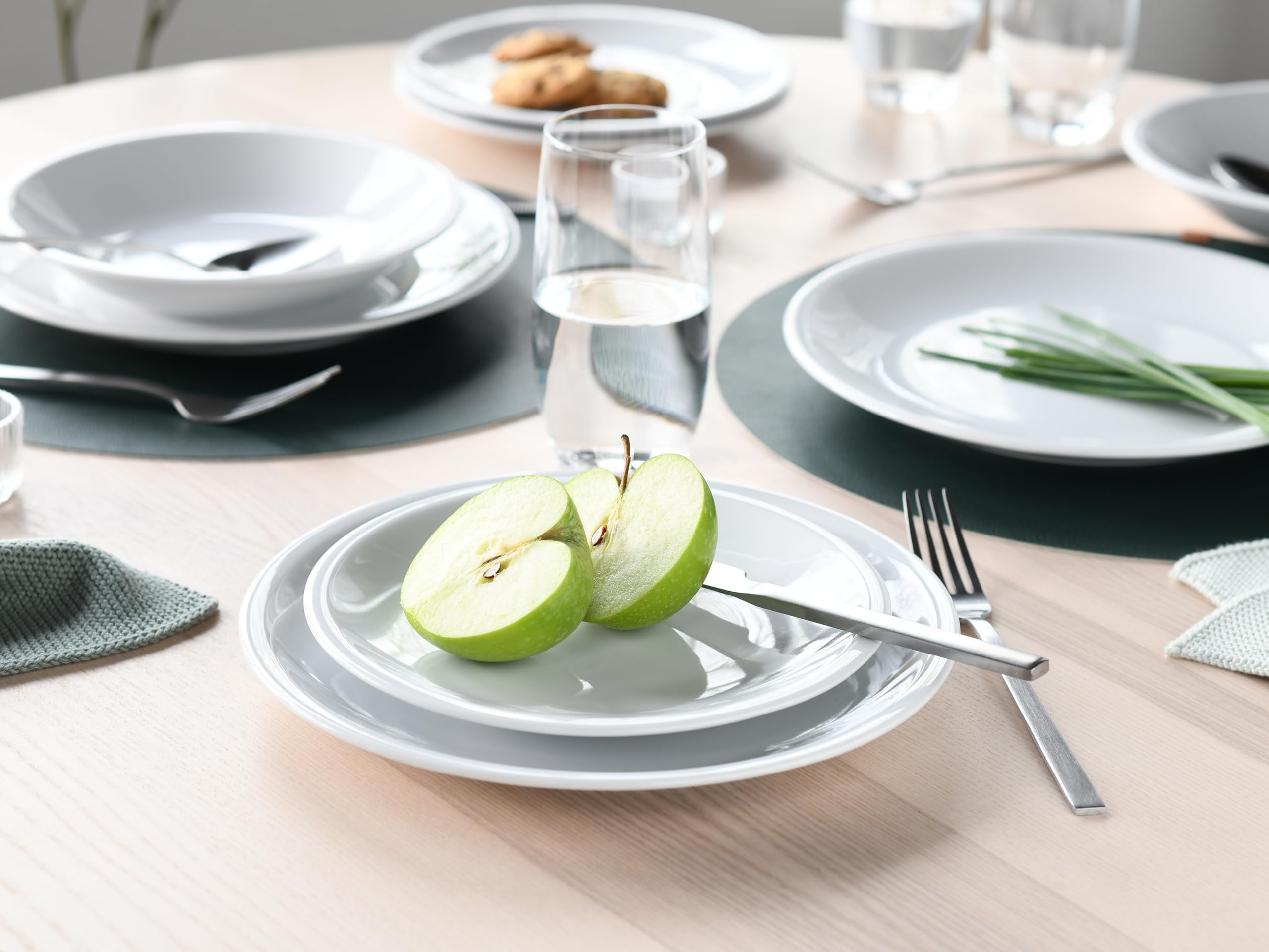 CreaTable, 24649, Serie Milano, 18-teiliges Geschirrset für 6 Personen