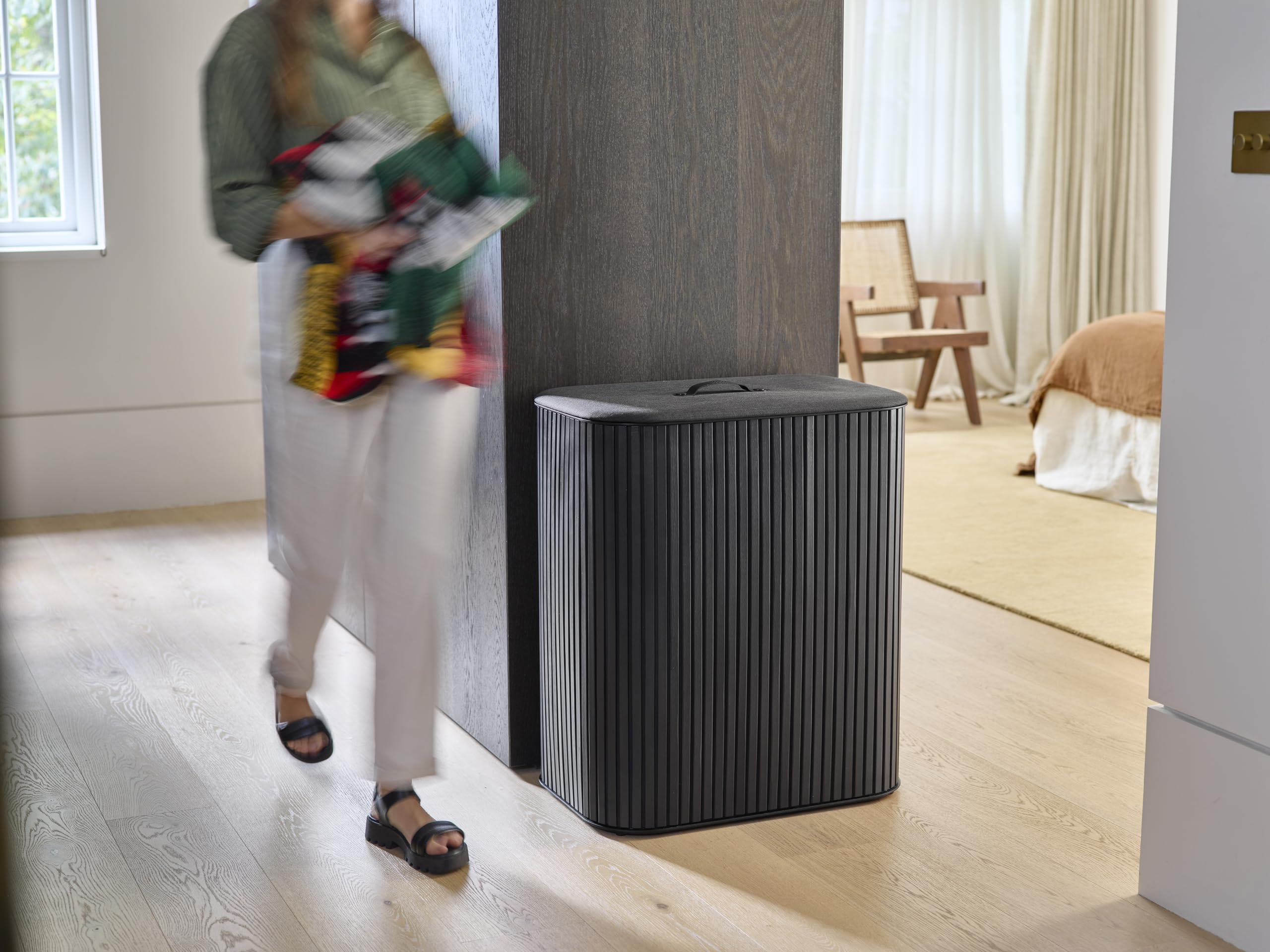 Joseph Joseph Wäschekorb Tota Trio Luxe Black 90L