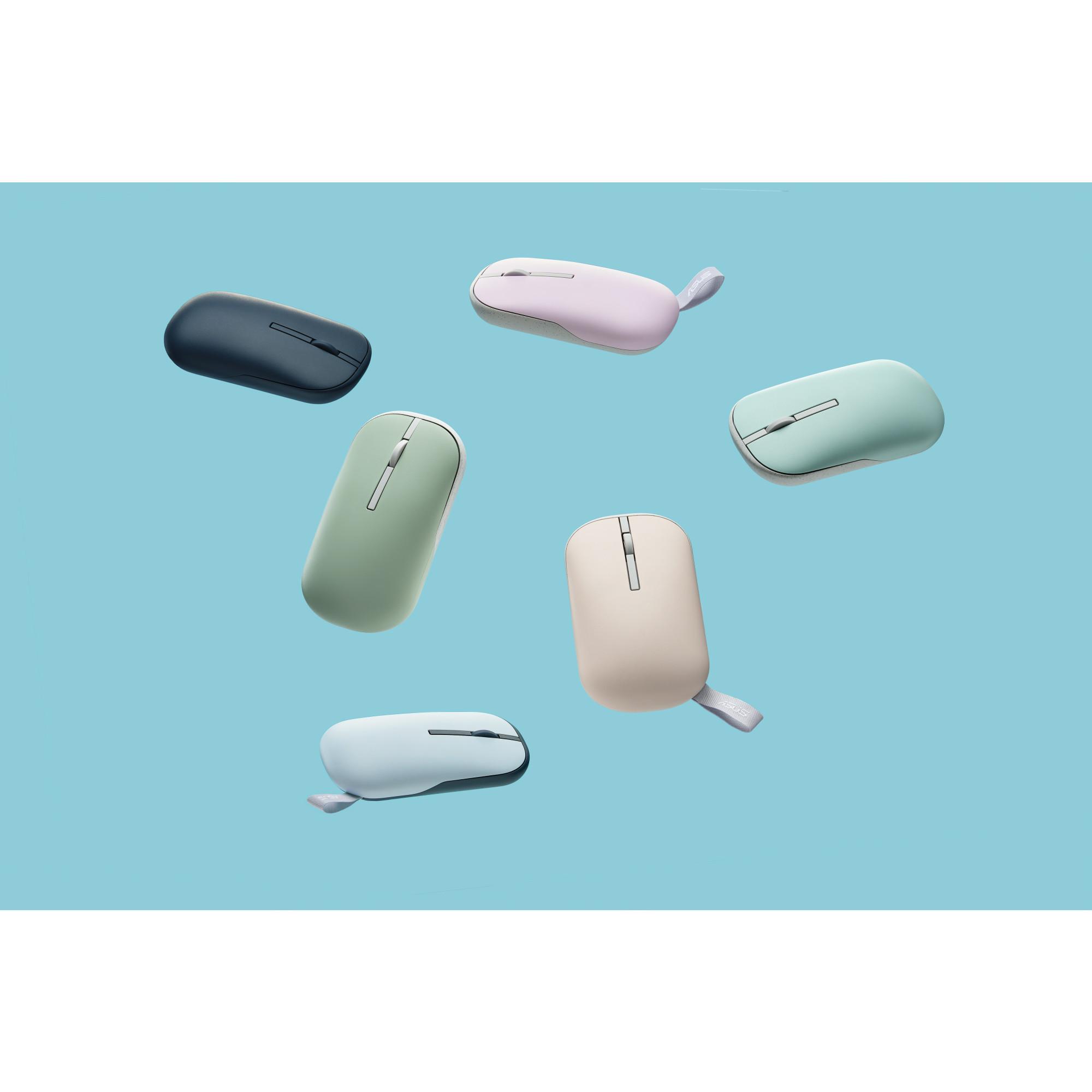 ASUS Marshmallow leise kabellose Bluetooth® Maus MD100 Lite Grau