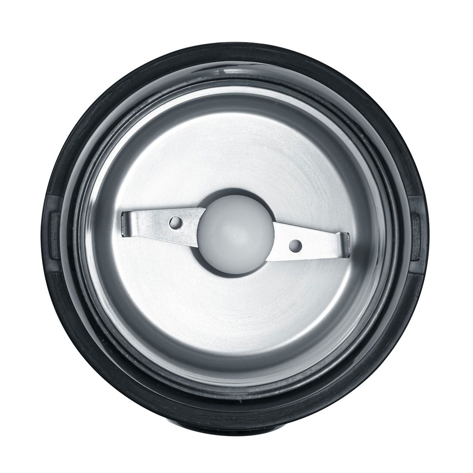 Severin KM 3879 Kaffee- und Gewürzmühle gebürsteter Edelstahl / schwarz