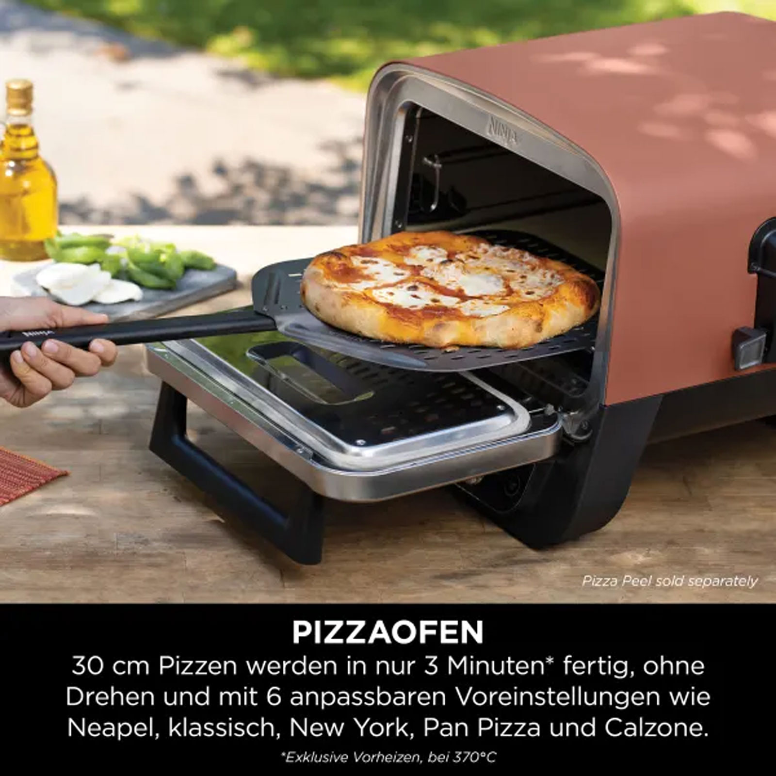 Ninja OO101DE Woodfire Tischgrill