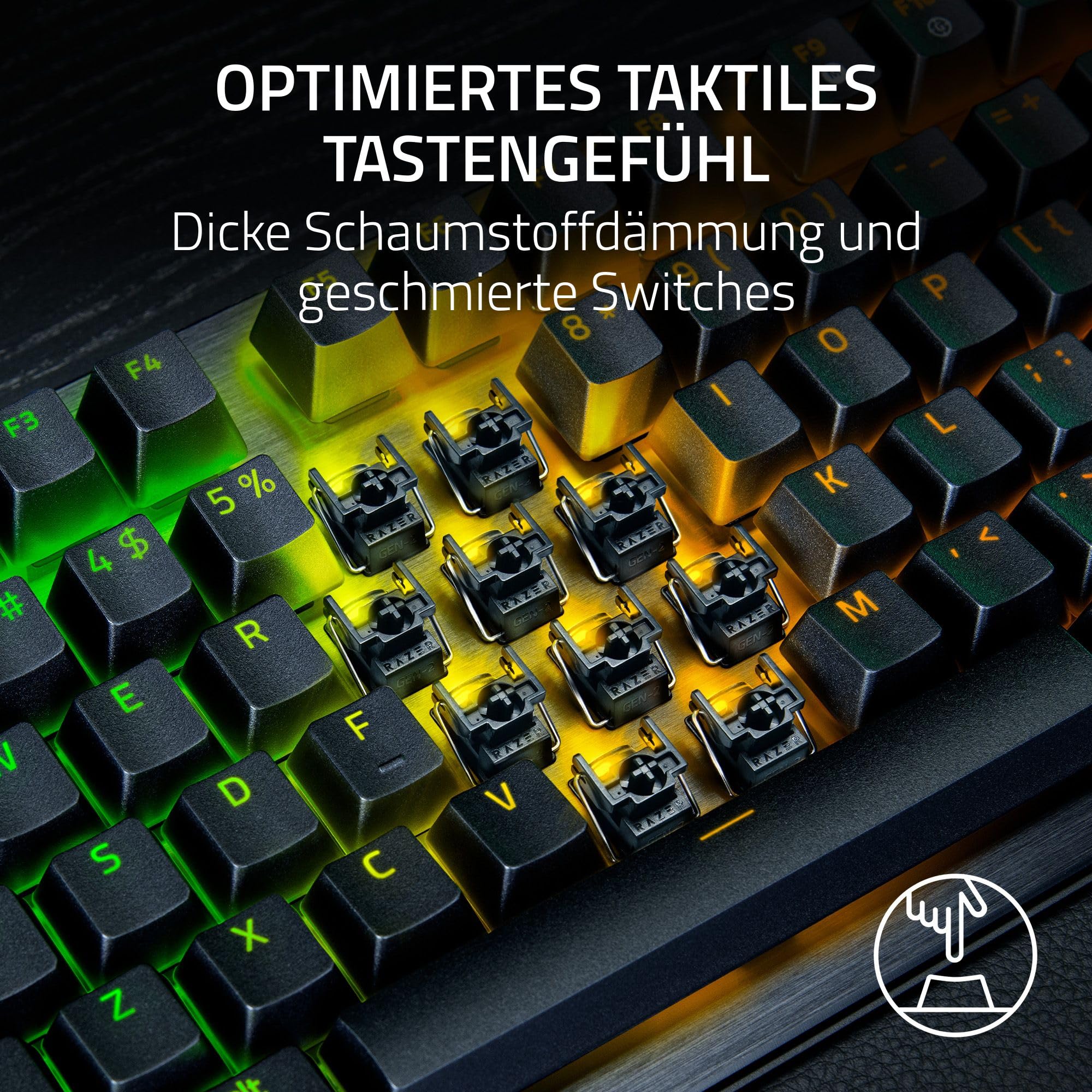 Razer Huntsman V3 Pro Tenkeyless 8KHz - TKL PC-Gaming Tastatur
