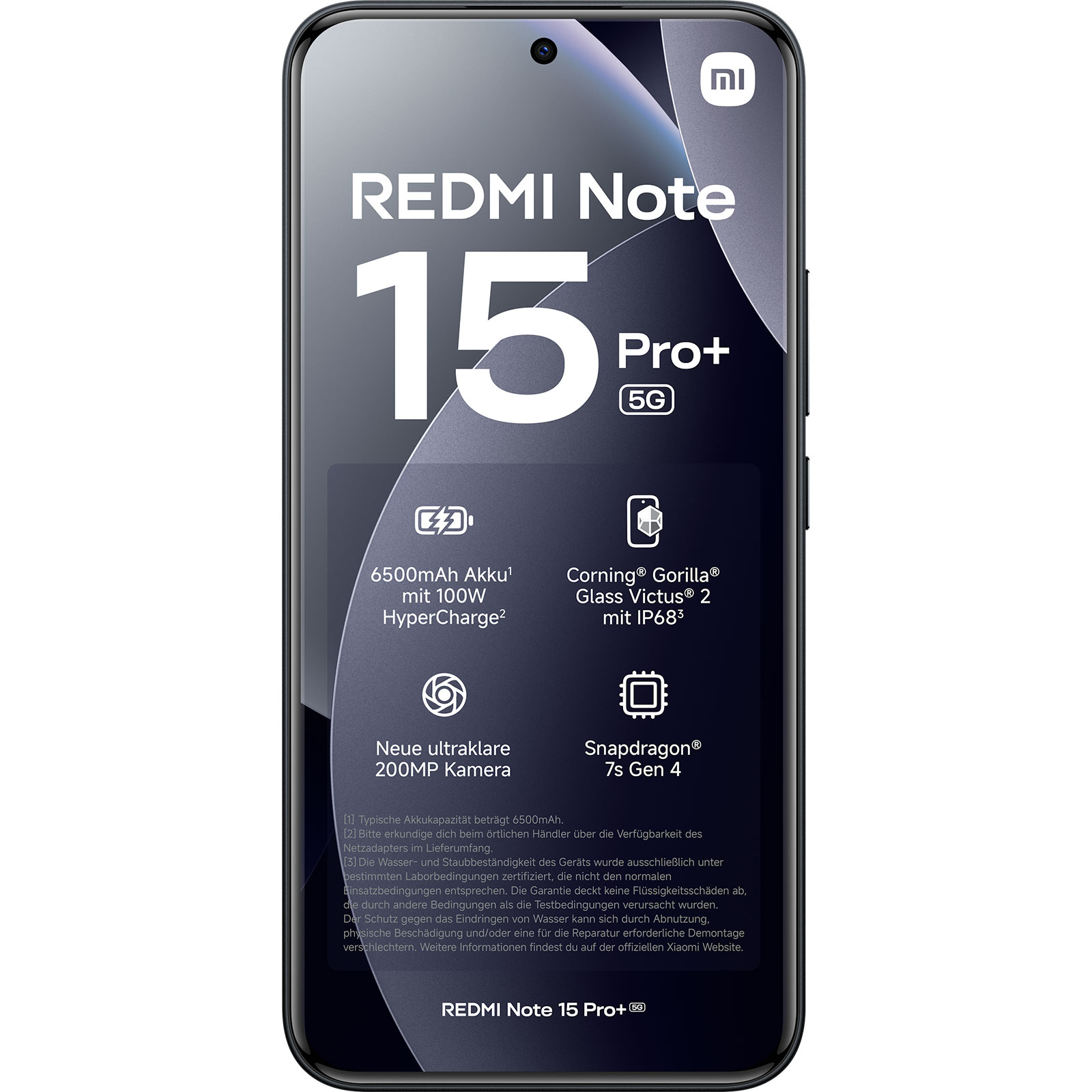 Xiaomi Redmi Note 15 Pro+ 5G 8GB + 256GB Black Smartphone