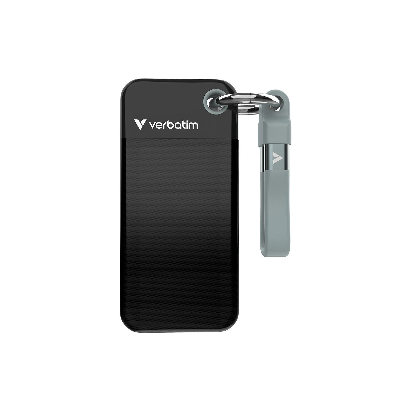 Verbatim Pocket SSD 1 TB, Schlüsselanhänger mit Kabelbefestigung