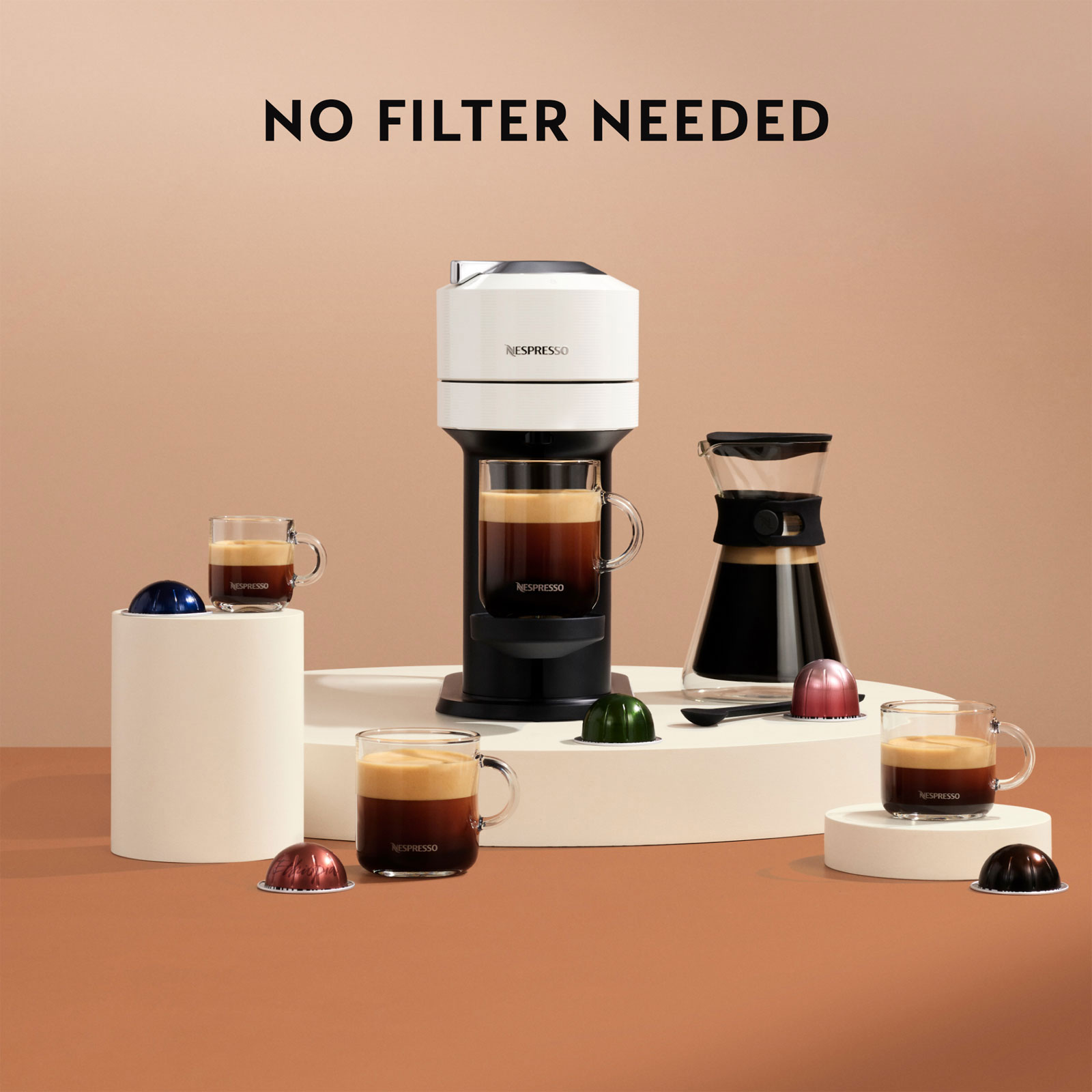 DeLonghi ENV120.W VertuoNext Basic Nespressoautomat weiß