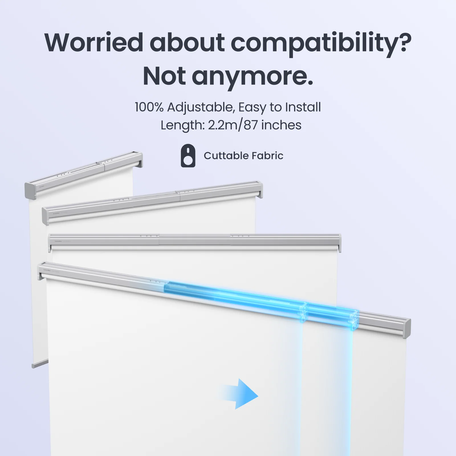 SwitchBot Rollo Shade, Größe XL