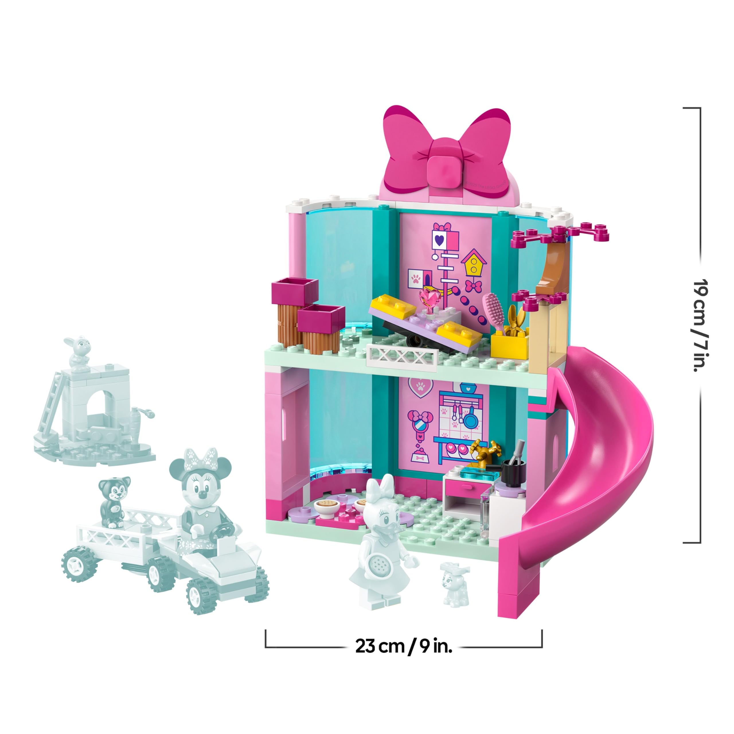 LEGO ǀ Disney Minnies Tierhotel – Spielset zu Micky Maus Wunderhaus 43274