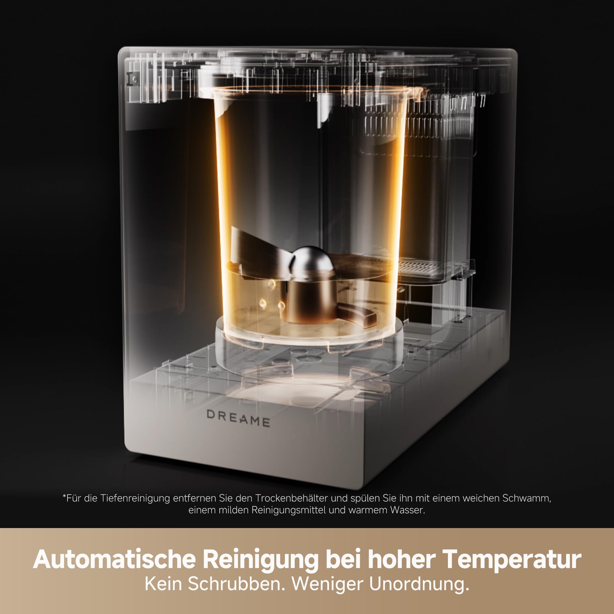 DREAME SF25 – Speise-Entsorger, Trion- Dreiklingensystem