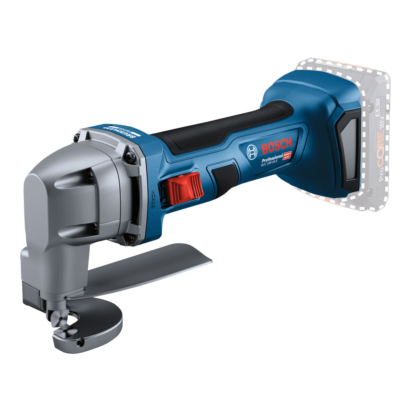 Bosch Professional GSC 18V-16 E 2xPC4,0; L-BOXX