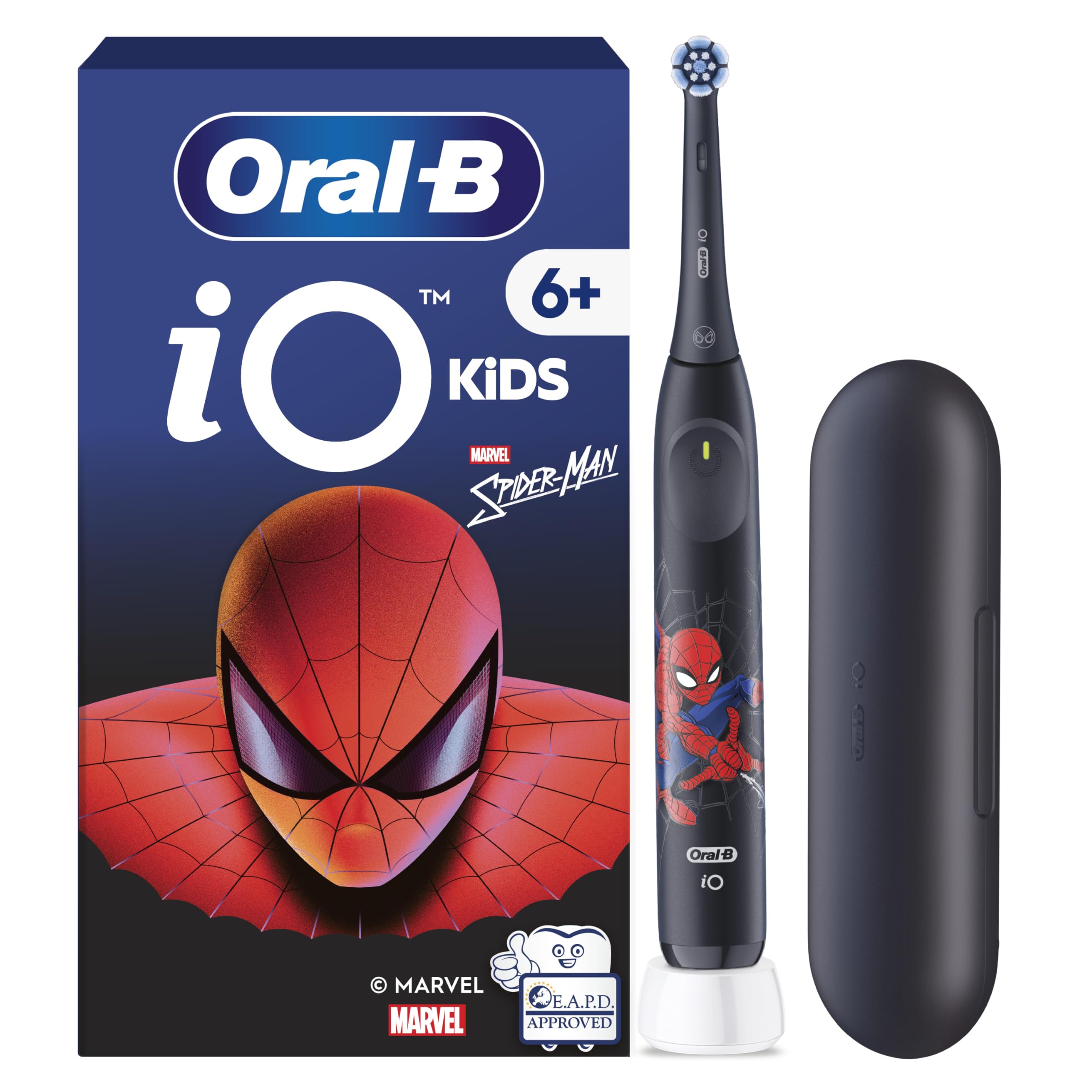 Oral-B iO Kids 6+ Marvel Spiderman Elektrische Zahnbürste für Kinder Oral-B iO Kids 6+ Marvel Spiderman Elektrische Zahnbürste für Kinder