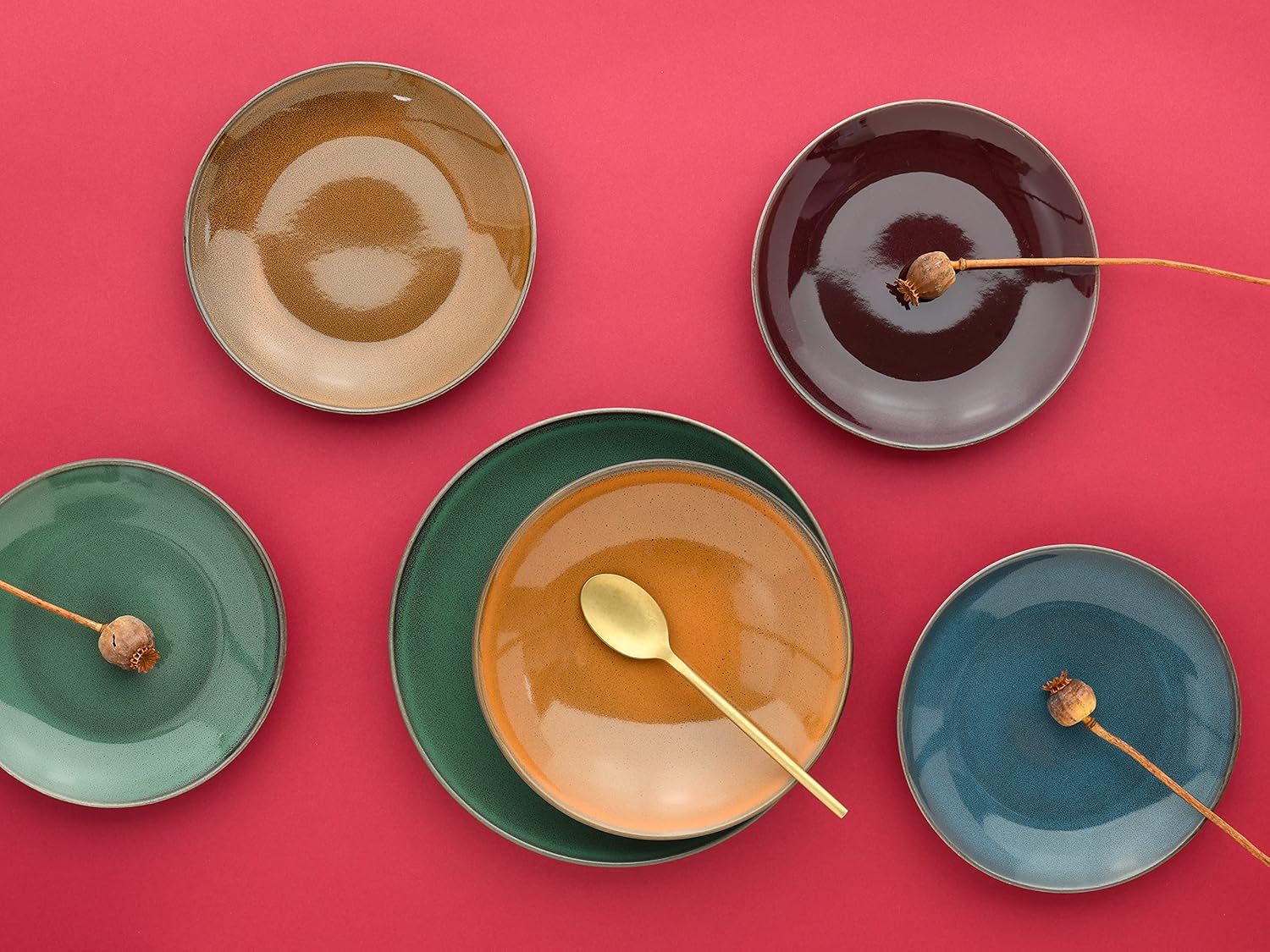 CreaTable, 23859, Serie MARRAKESCH Collection, Teller Set 12 teilig
