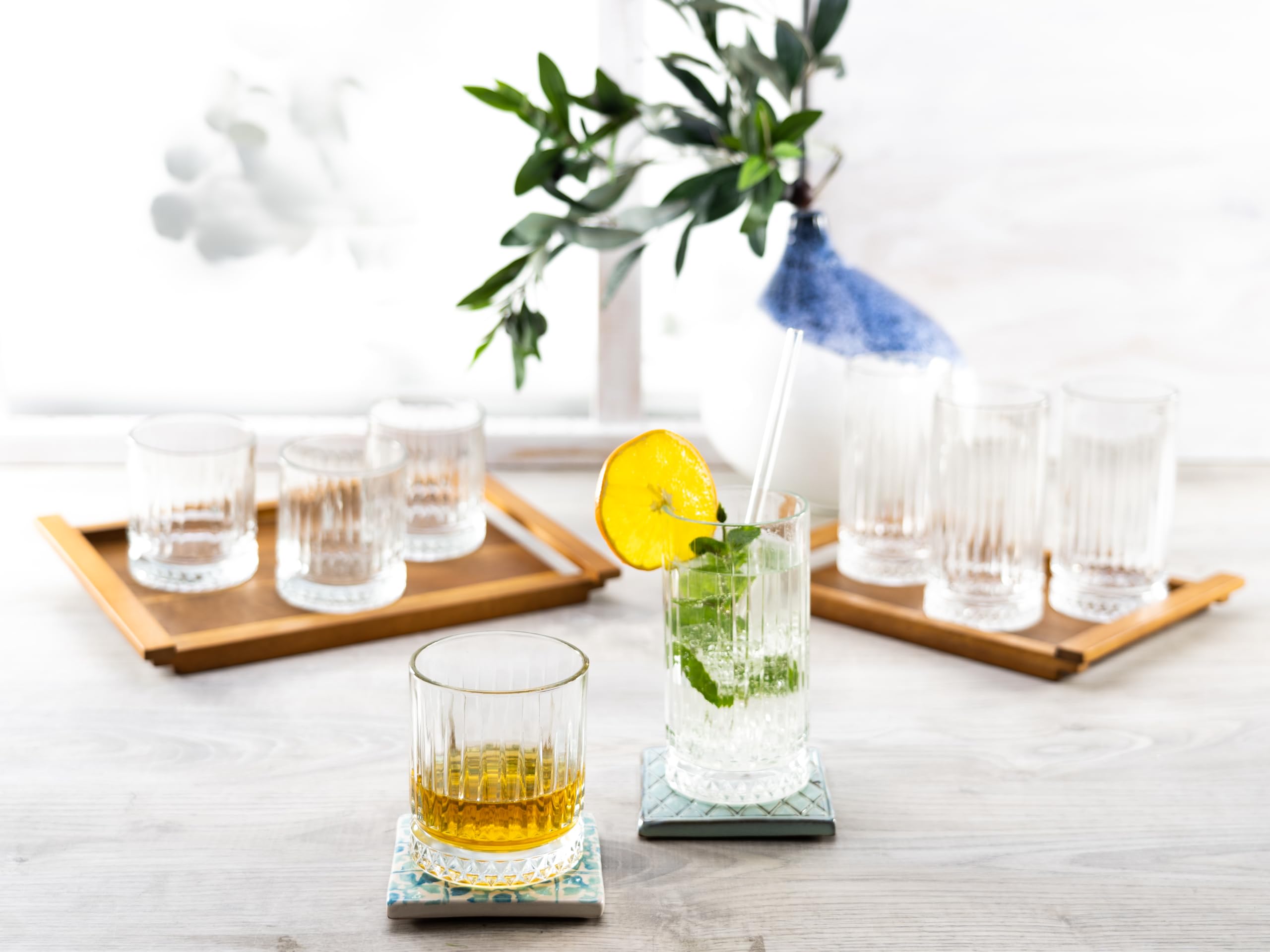 Creatable, 24663, Serie Elysia, 8-teiliges Gläserset für 8 Personen
