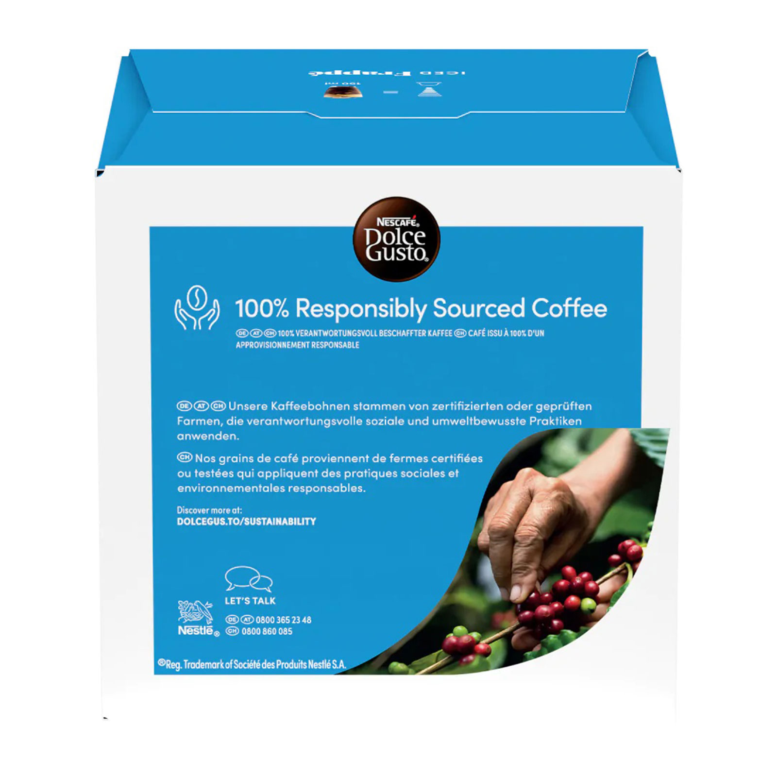 Krups KP3405.25 Dolce Gusto Kapselmaschine inkl. Iced Frappe 16 Capsule