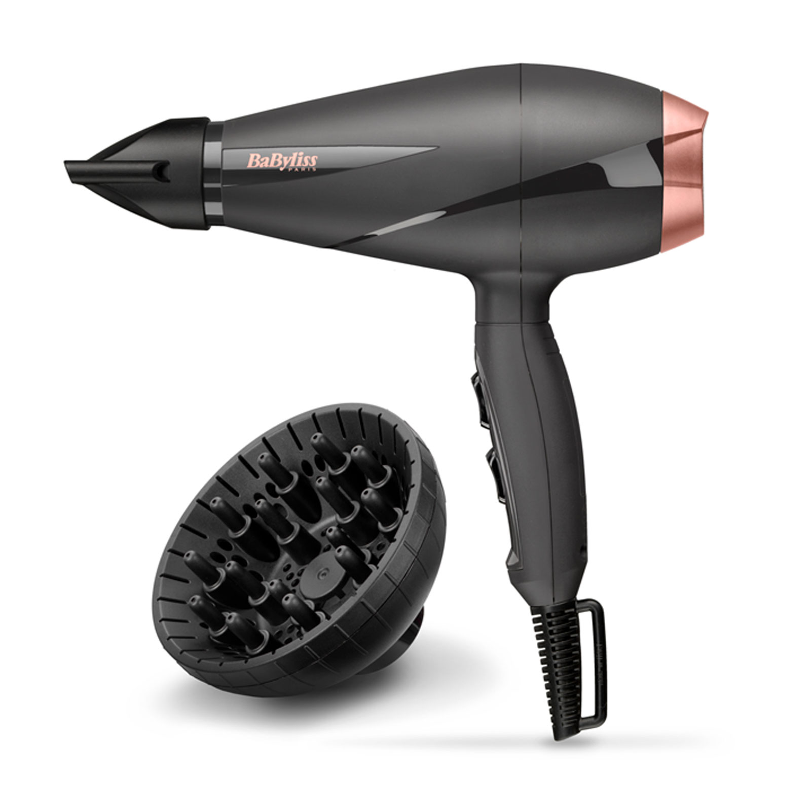 Babyliss 6709DE 2100W Smooth Pro Haartrockner schwarz/ rose Gold