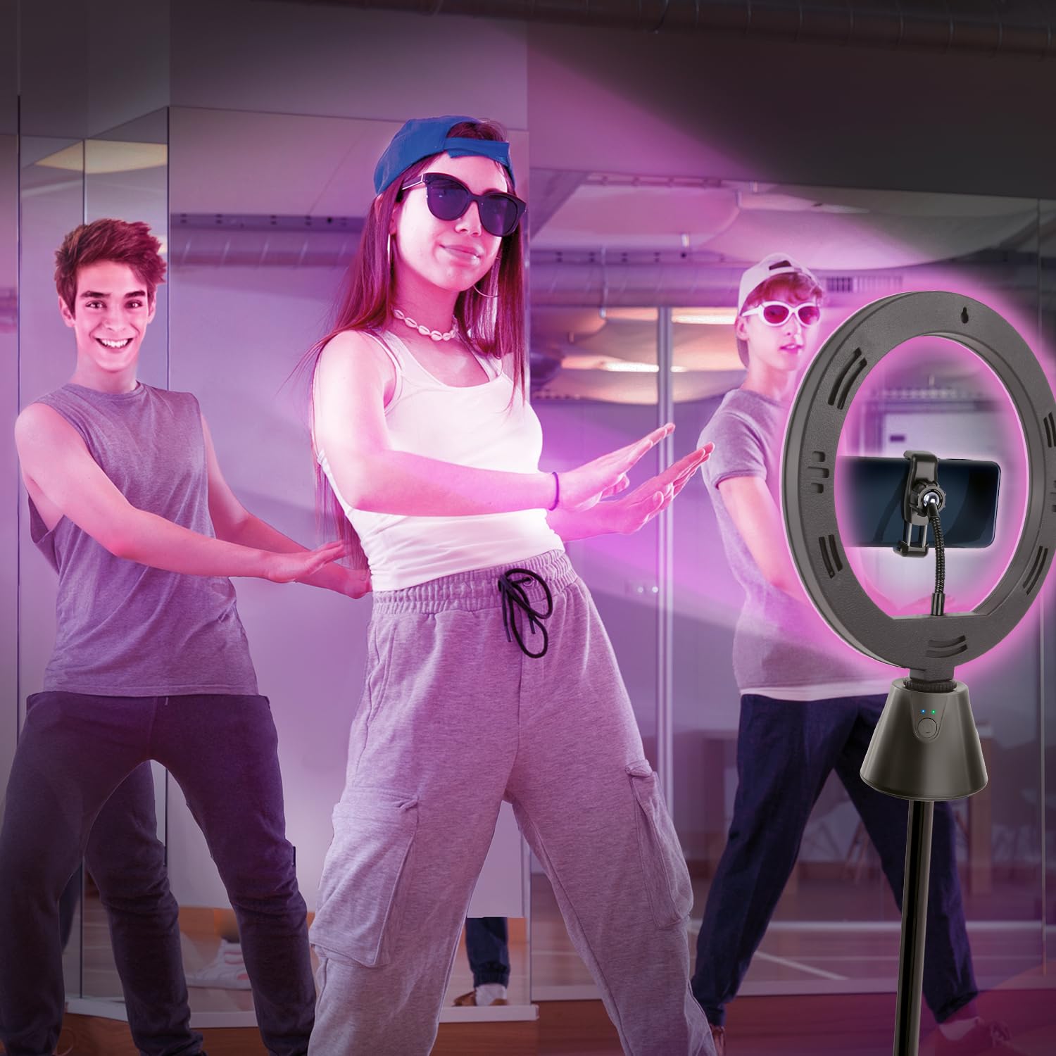 Canal Toys - Studio Creator - 25cm LED Ringlicht mit Stativ