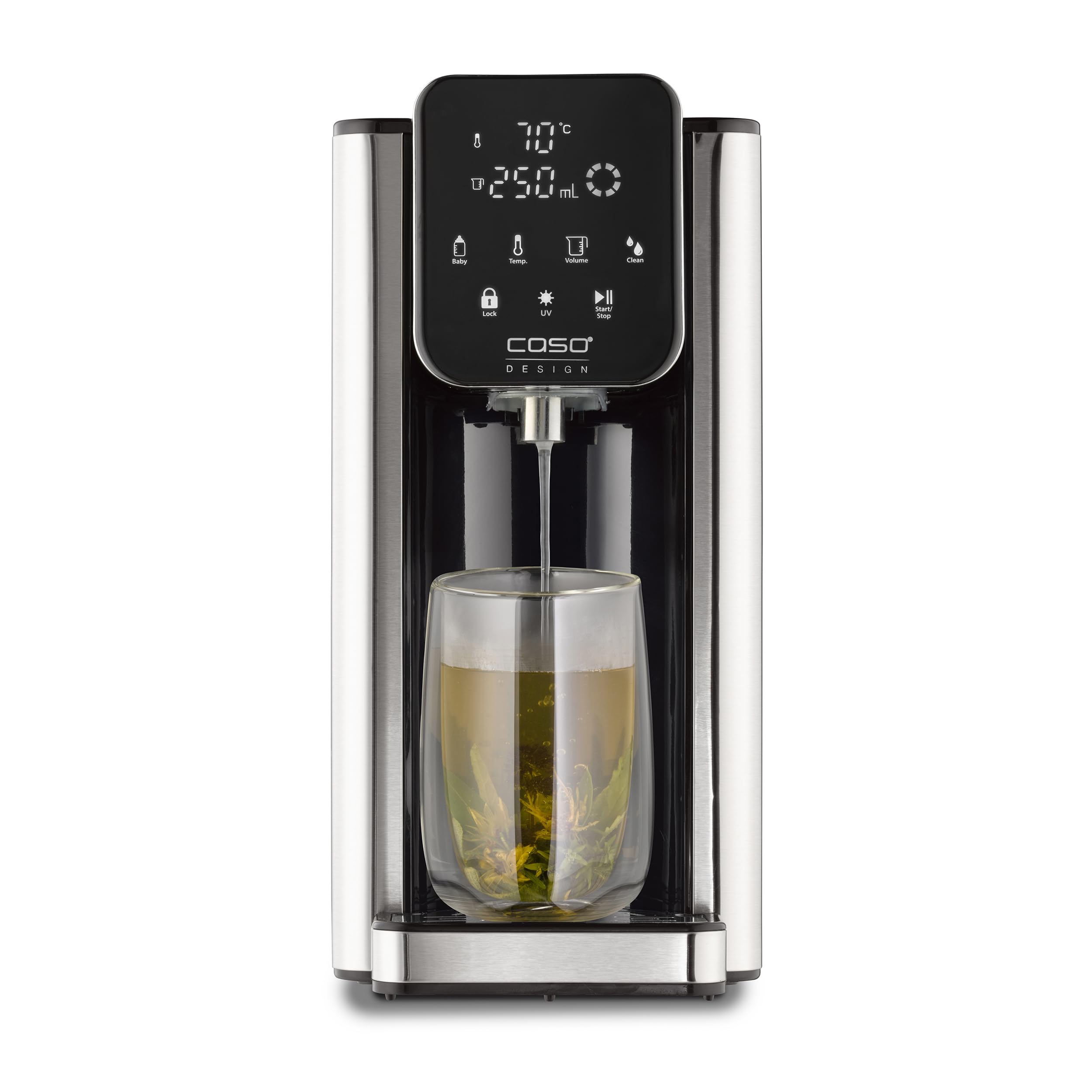CASO HW 666 Inox UV - Heißwasserspender mit UV-Technologie