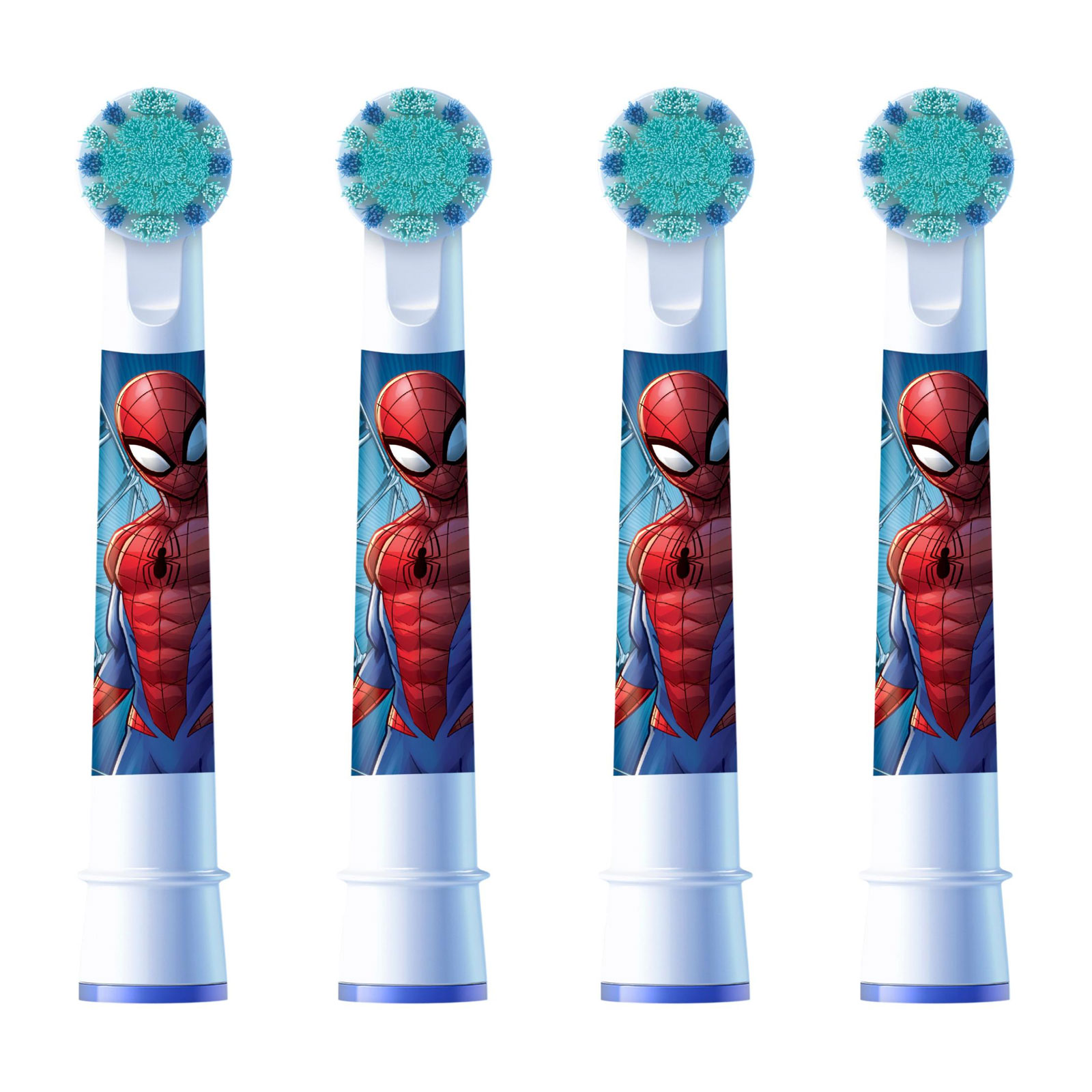 Oral-B Aufsteckbürsten Pro Kids Frozen/Spiderman Aufsteckbürsten, 4 Stück