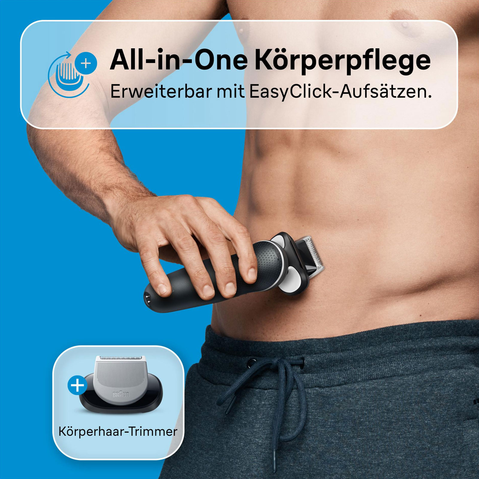 BRAUN Series 5 51-W1600s Elektrorasierer mit Bodygroomer