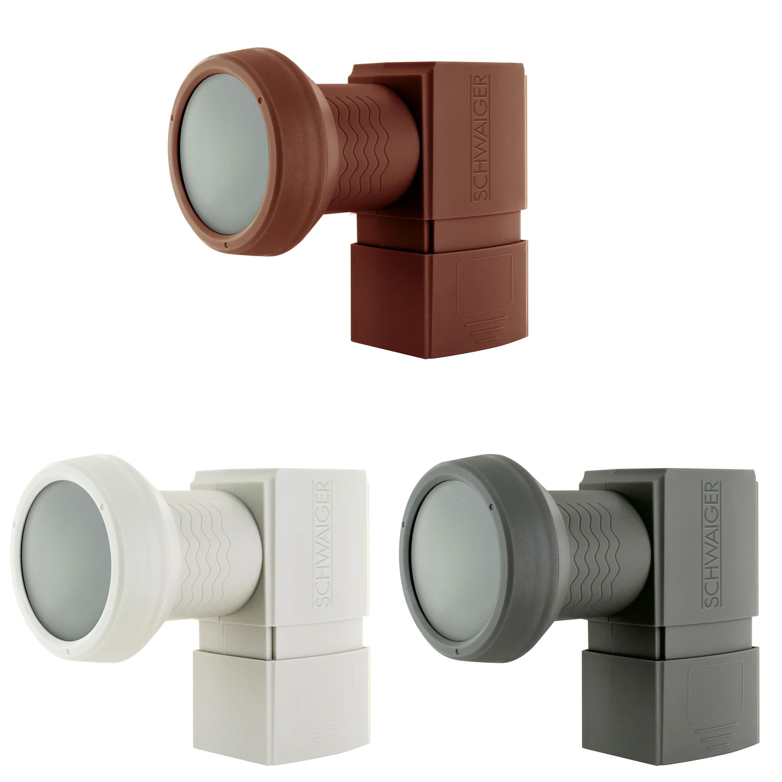 Schwaiger LNCR0003 SUN PROTECT Digitales Quattro LNB Schwaiger LNCR0003 SUN PROTECT Digitales Quattro LNB