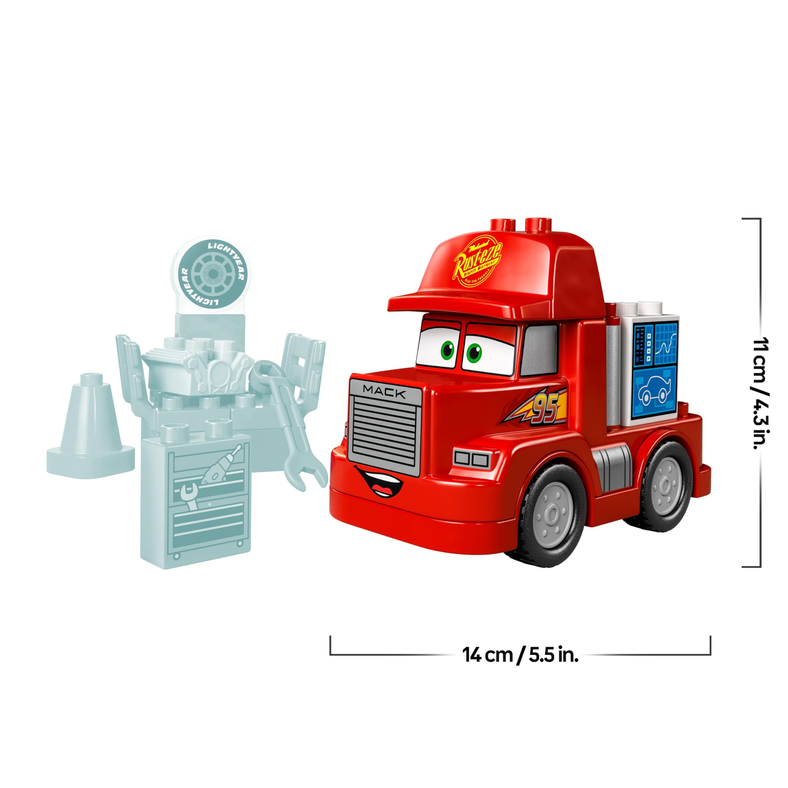 LEGO DUPLO | Disney and Pixar’s Cars Mack Truck beim Rennen 10417
