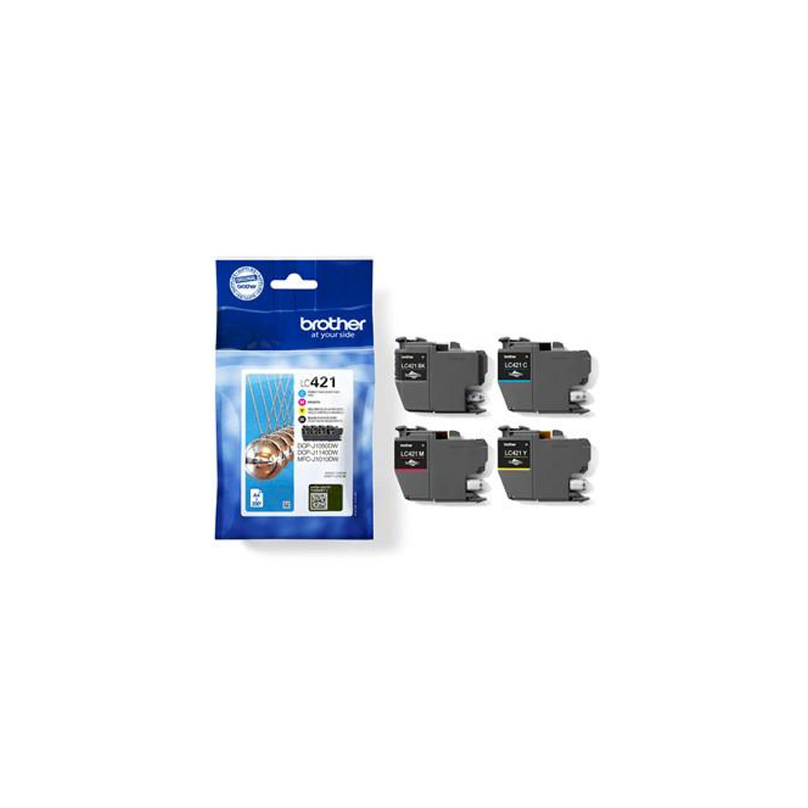 Brother LC421VAL CMYB Multipack