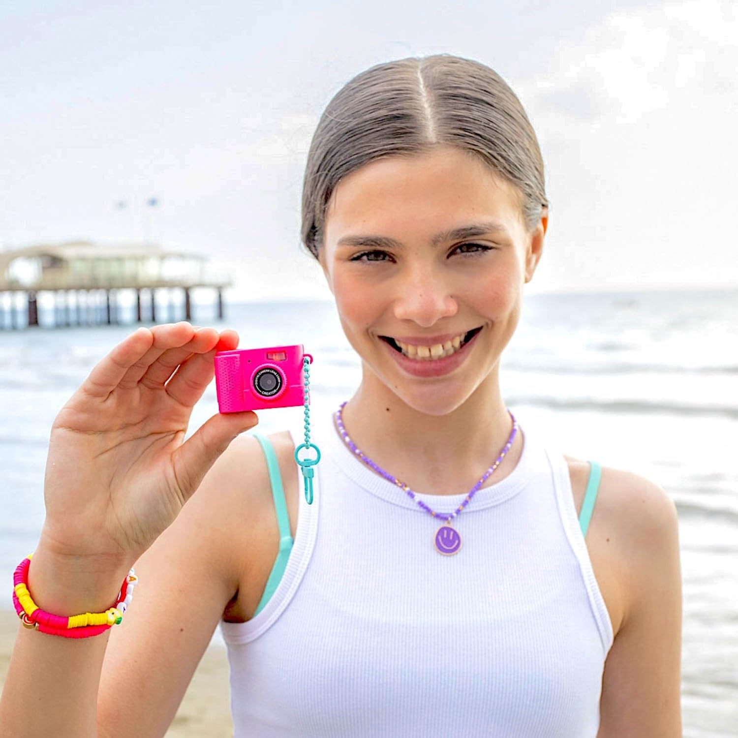 Photo Creator Mini Cam Digitalkamera, 1GB SD-Karte, wiederaufladbar