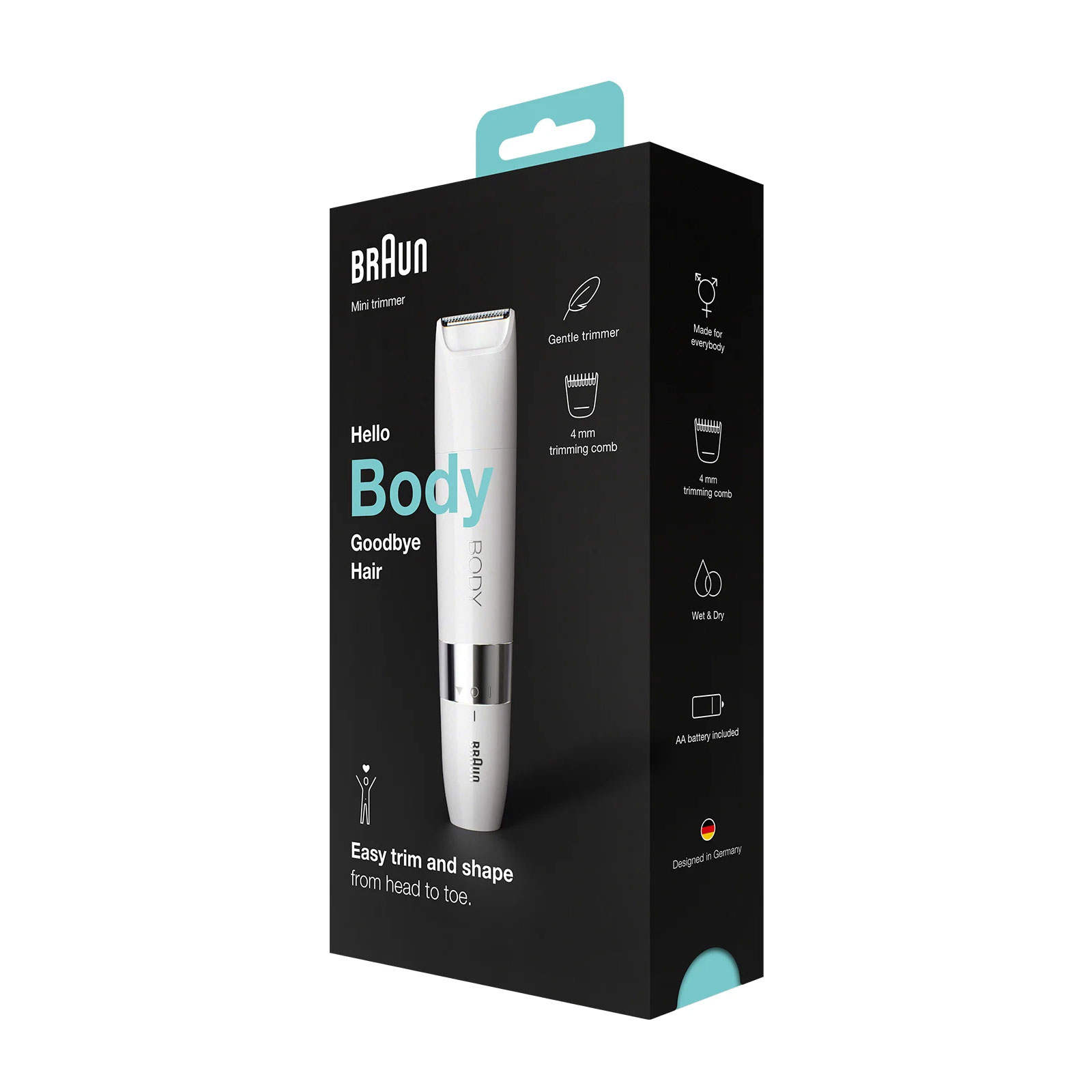 Braun BS1000 Body Mini Trimmer