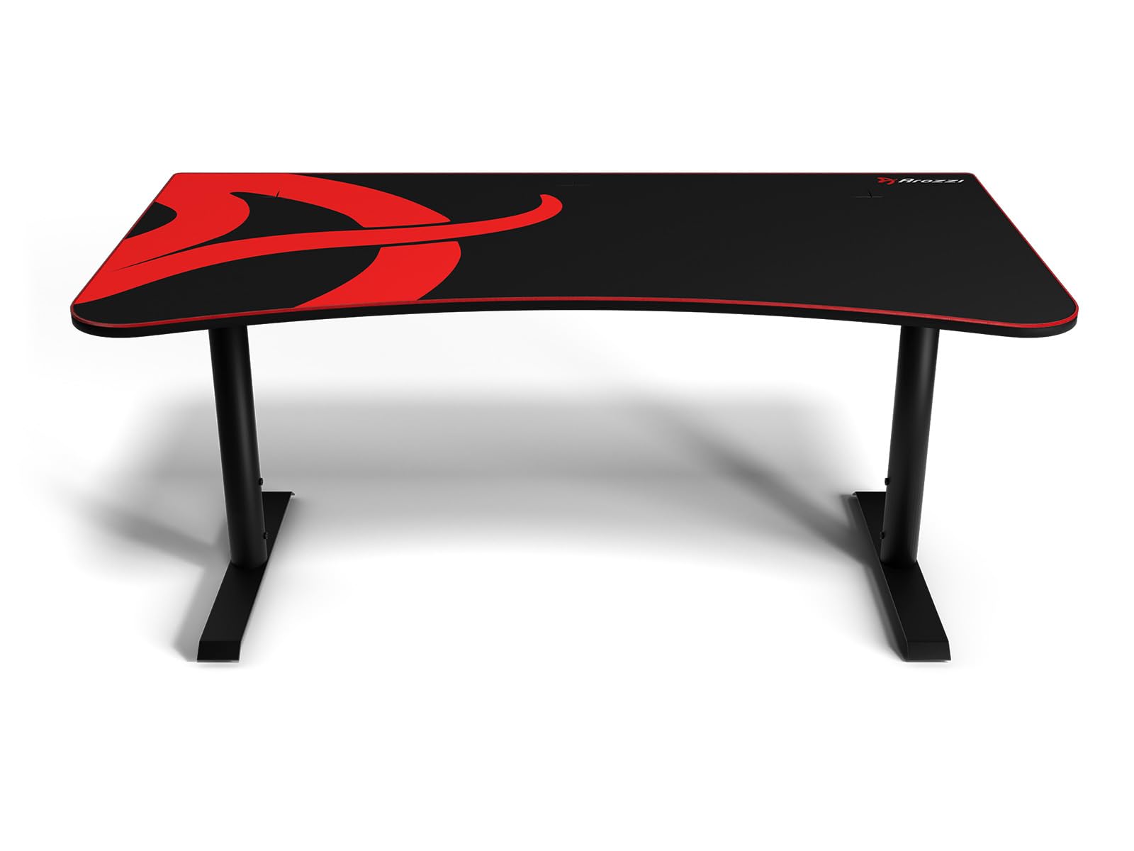 Arozzi Arena Black/Red Gaming-Tisch, 160 x 82 x 71-81 cm
