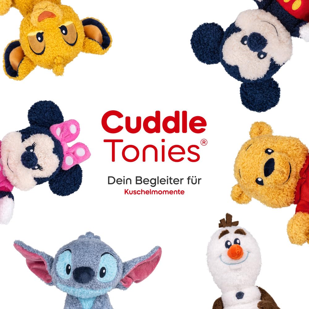 tonies Cuddle Disney Micky Maus, Weiche Plüsch-Hörfigur zum Kuscheln & Lauschen