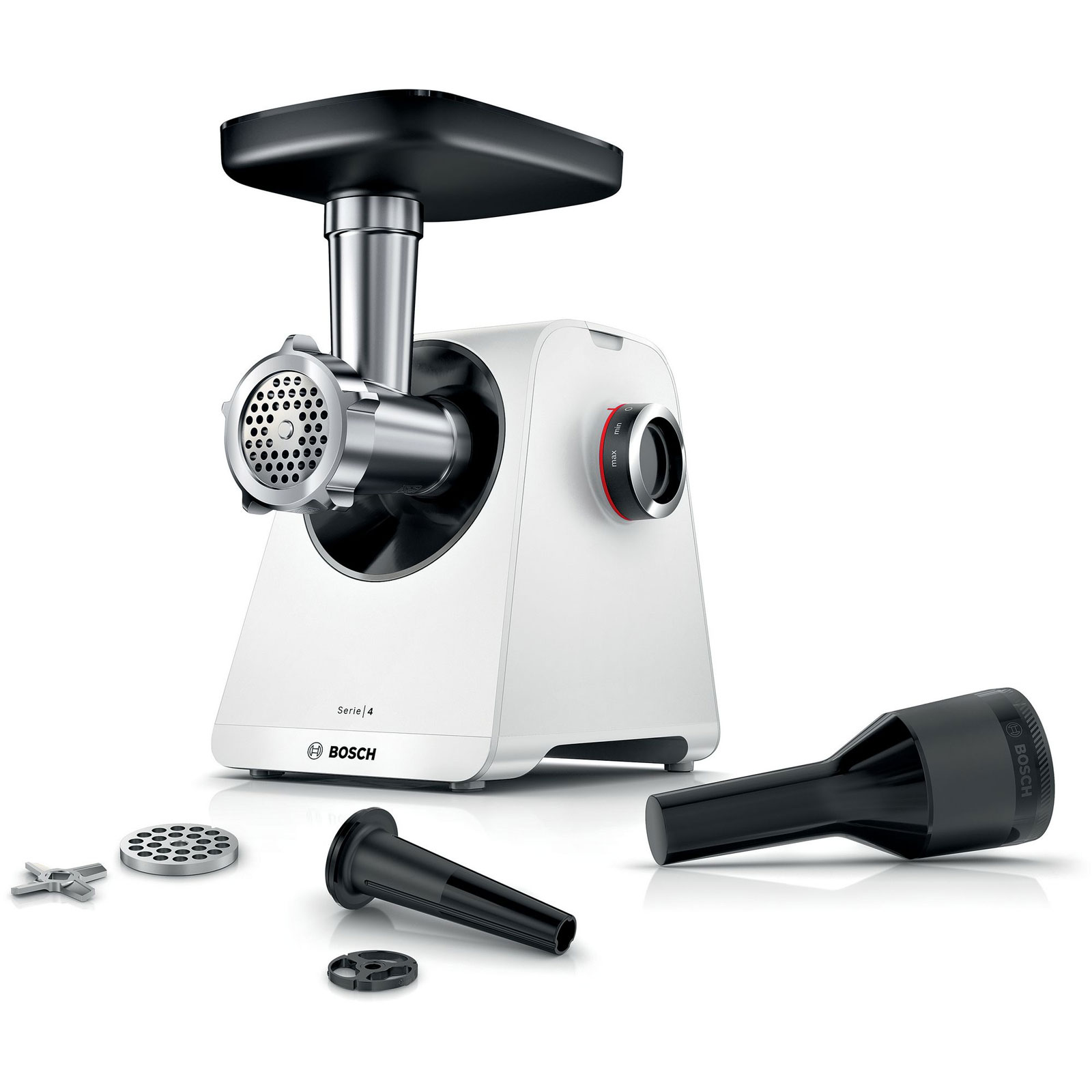 Bosch MFWS420W Fleischwolf Multi Power Serie 4 weiß Bosch MFWS420W Fleischwolf Multi Power Serie 4 weiß