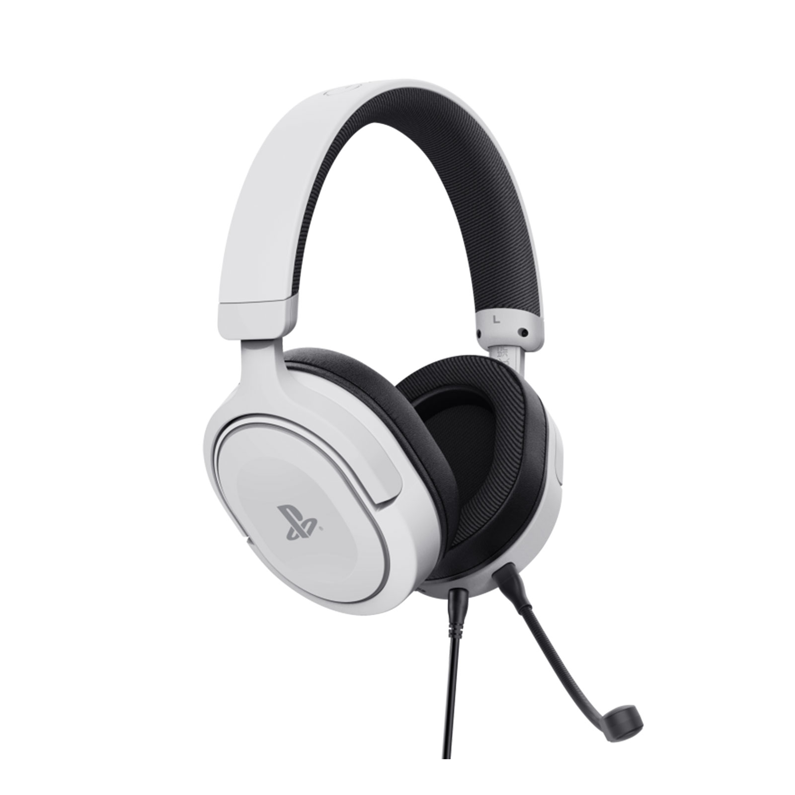 Trust GXT 498 FORTA für PS5 weiß Gaming-Headset (PC, PS4, Stereo Sound, abnehmbares Mikrofon)