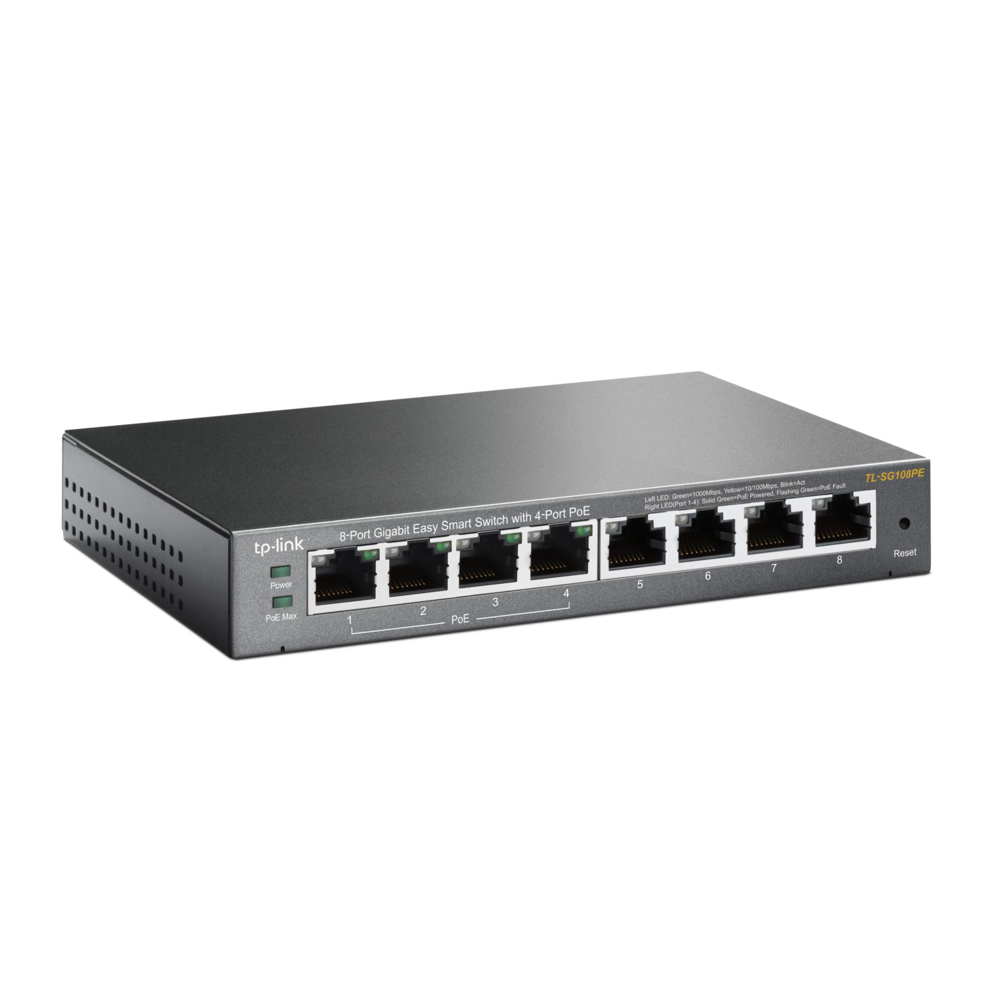 TP-Link TL-SG108PE Netzwerk-Switch TP-Link TL-SG108PE Netzwerk-Switch