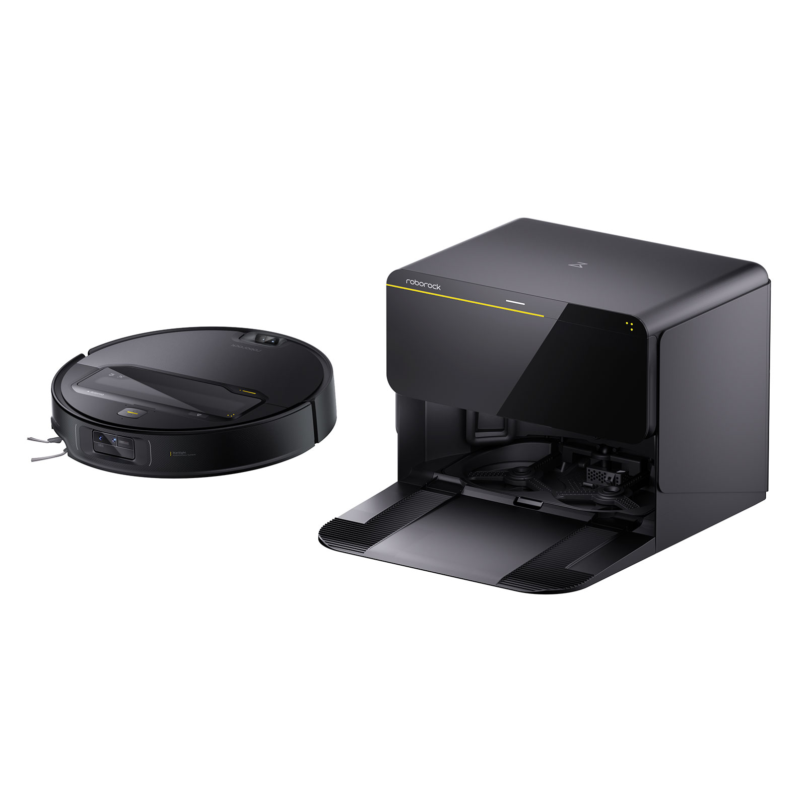 Roborock Saros Z70 R&D System Black Saugroboter mit Wischfunktion