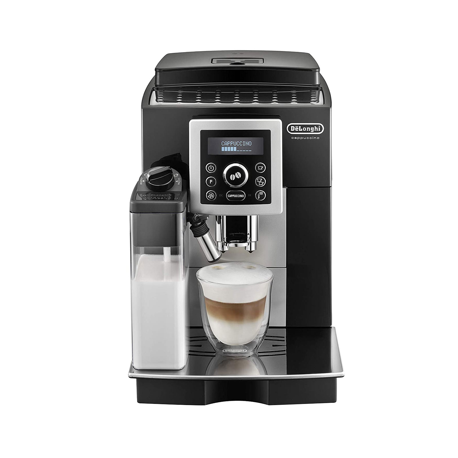 DeLonghi ECAM 23.463.B Kaffeevollautomat Bundle inkl. DLSC600 CLASSICO 250 g ganze Bohne und 500ml Entkalker
