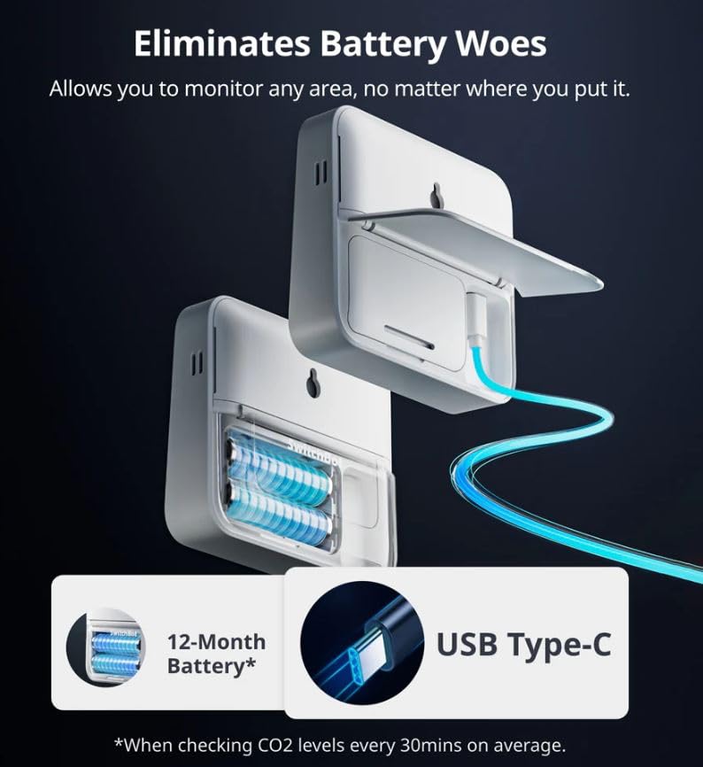 SwitchBot Meter Pro CO2 - Messgerät Smarte Wetterstation