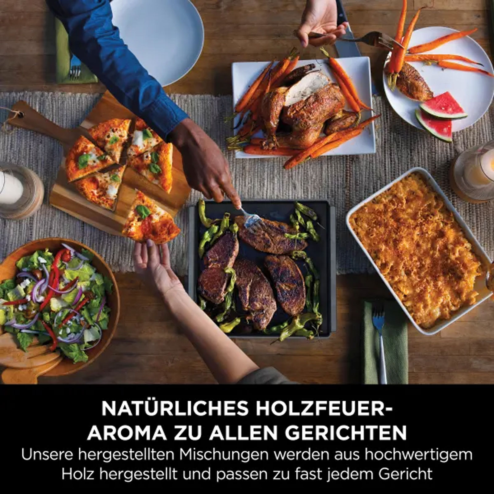 Ninja OO101DE Woodfire Tischgrill