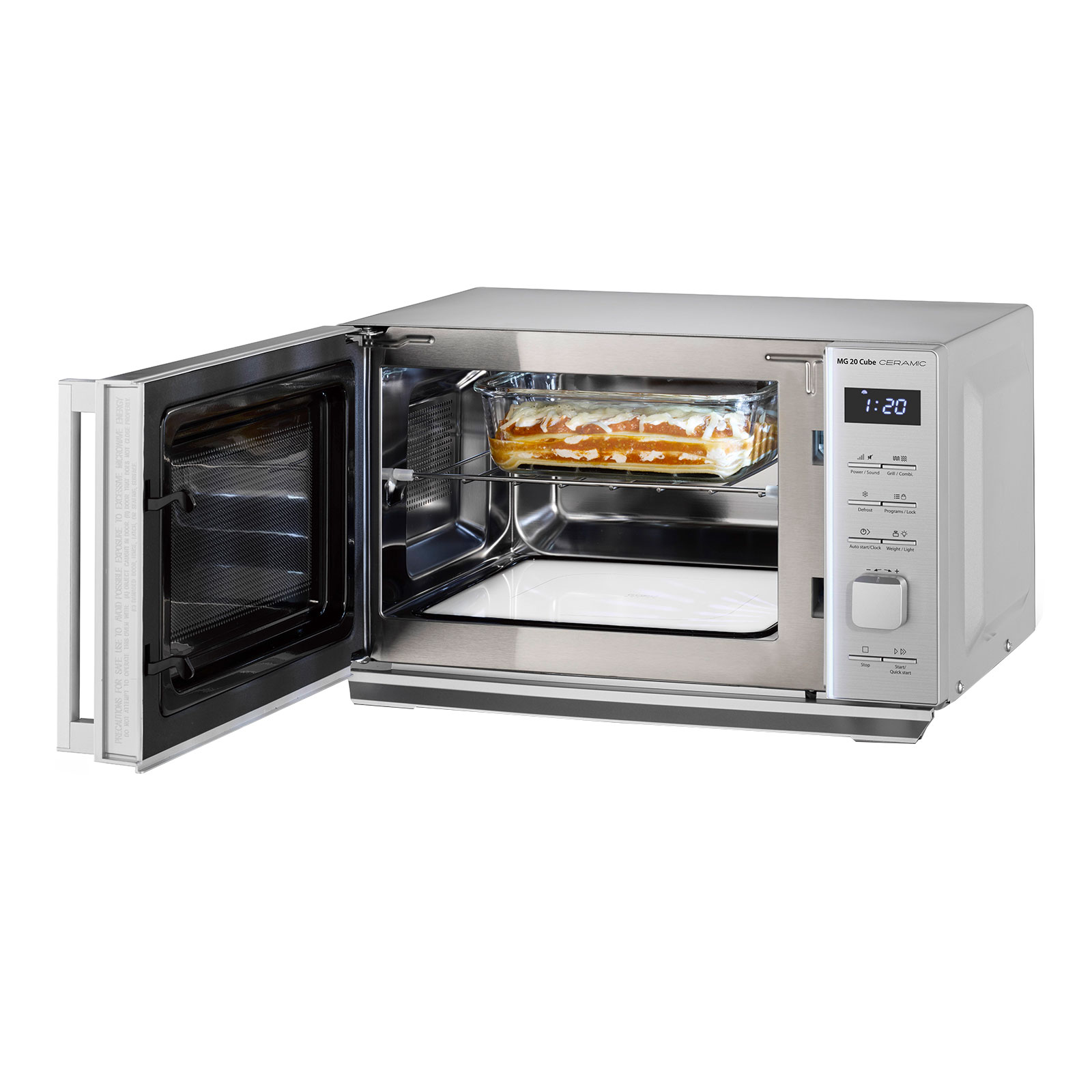 Caso MG 20 Cube Ceramic Design Mikrowelle