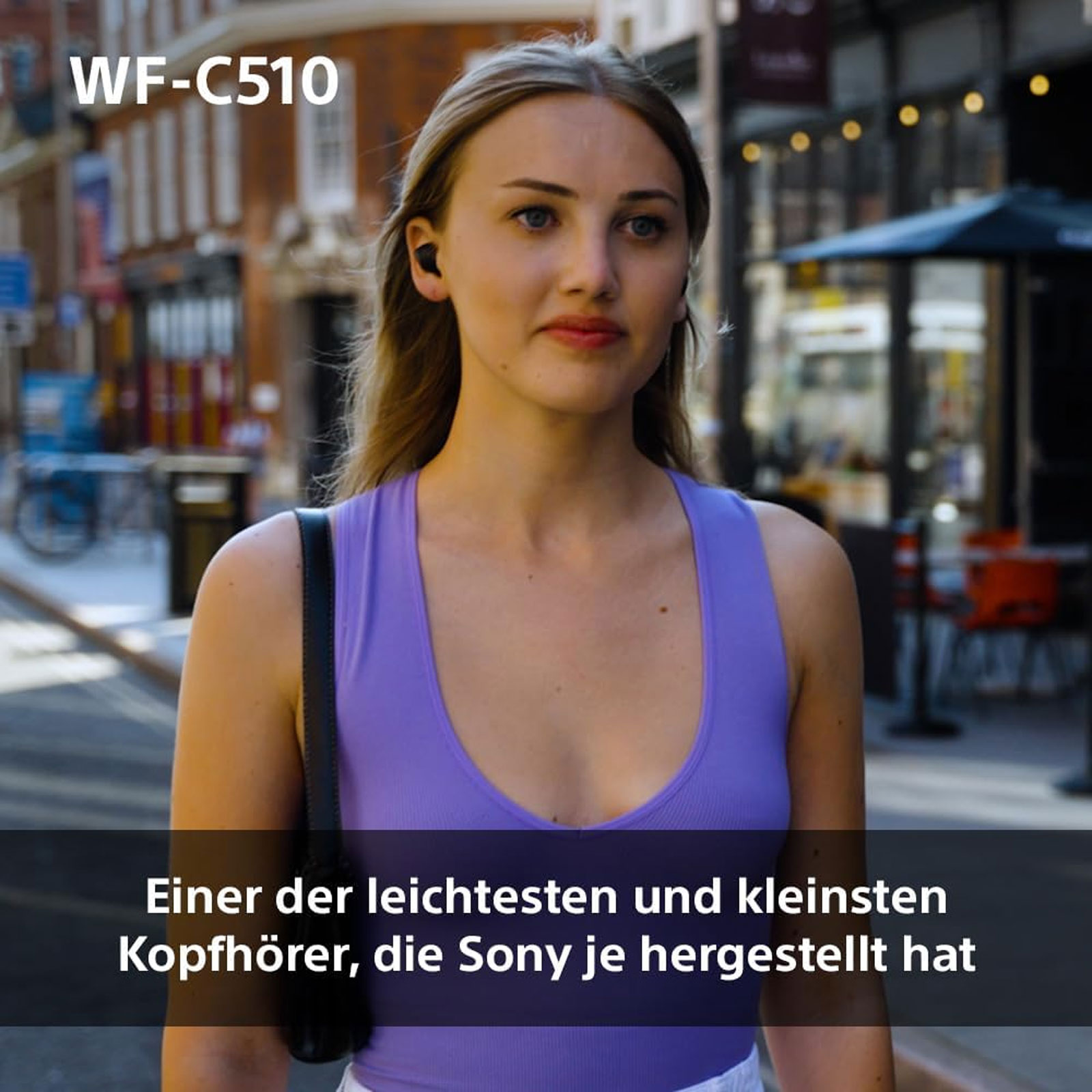 Sony WF-C 510  In-Ear Kopfhörer, Schwarz