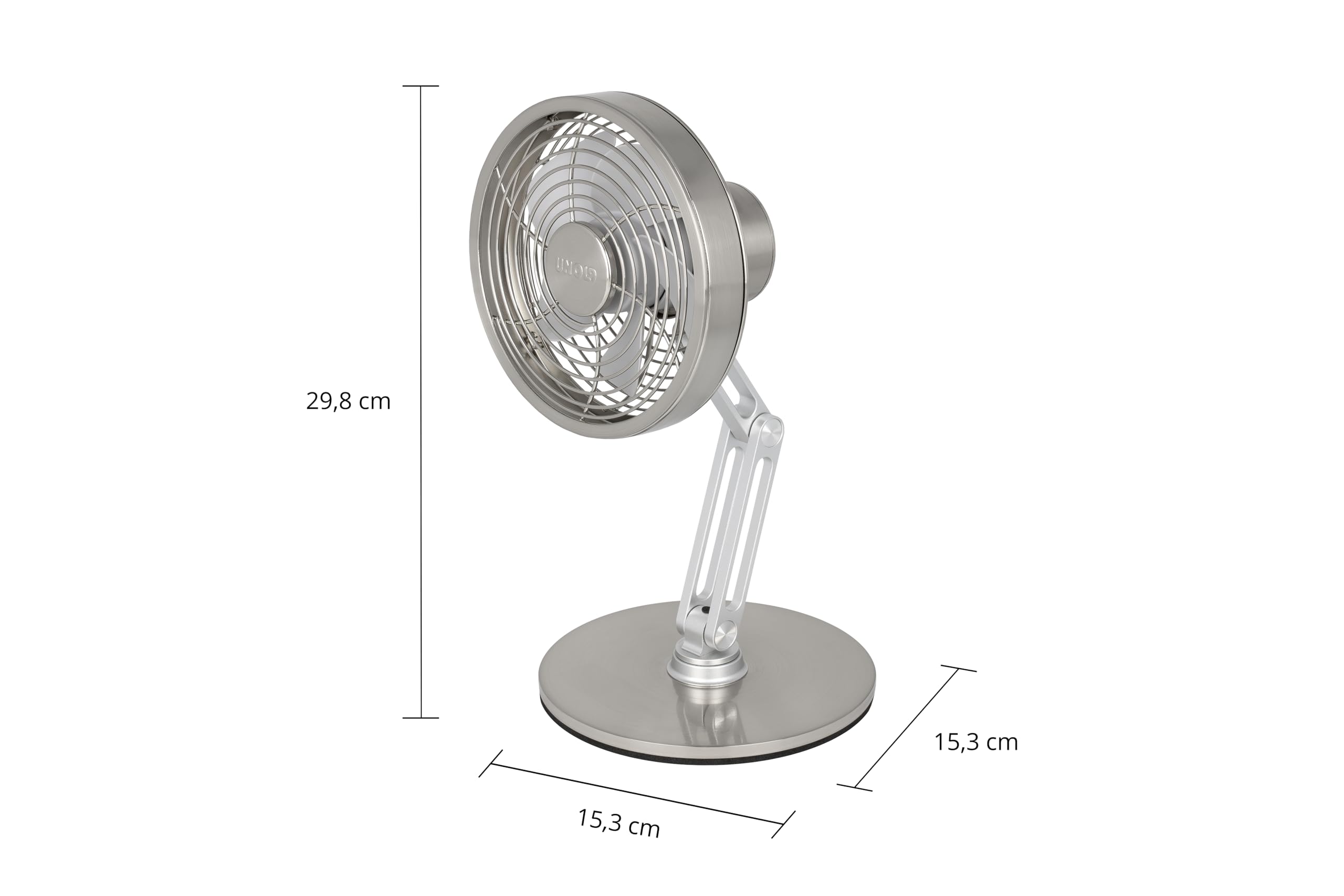 Unold STEEL FLEX Akku Ventilator 86705