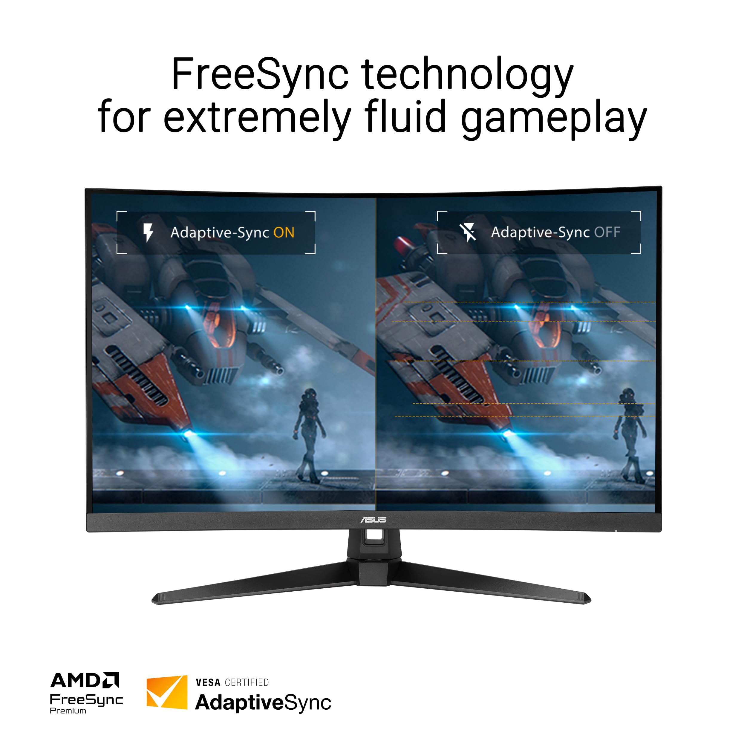 ASUS TUF Gaming VG32VQM5B Full HD 1500R Curved Monitor