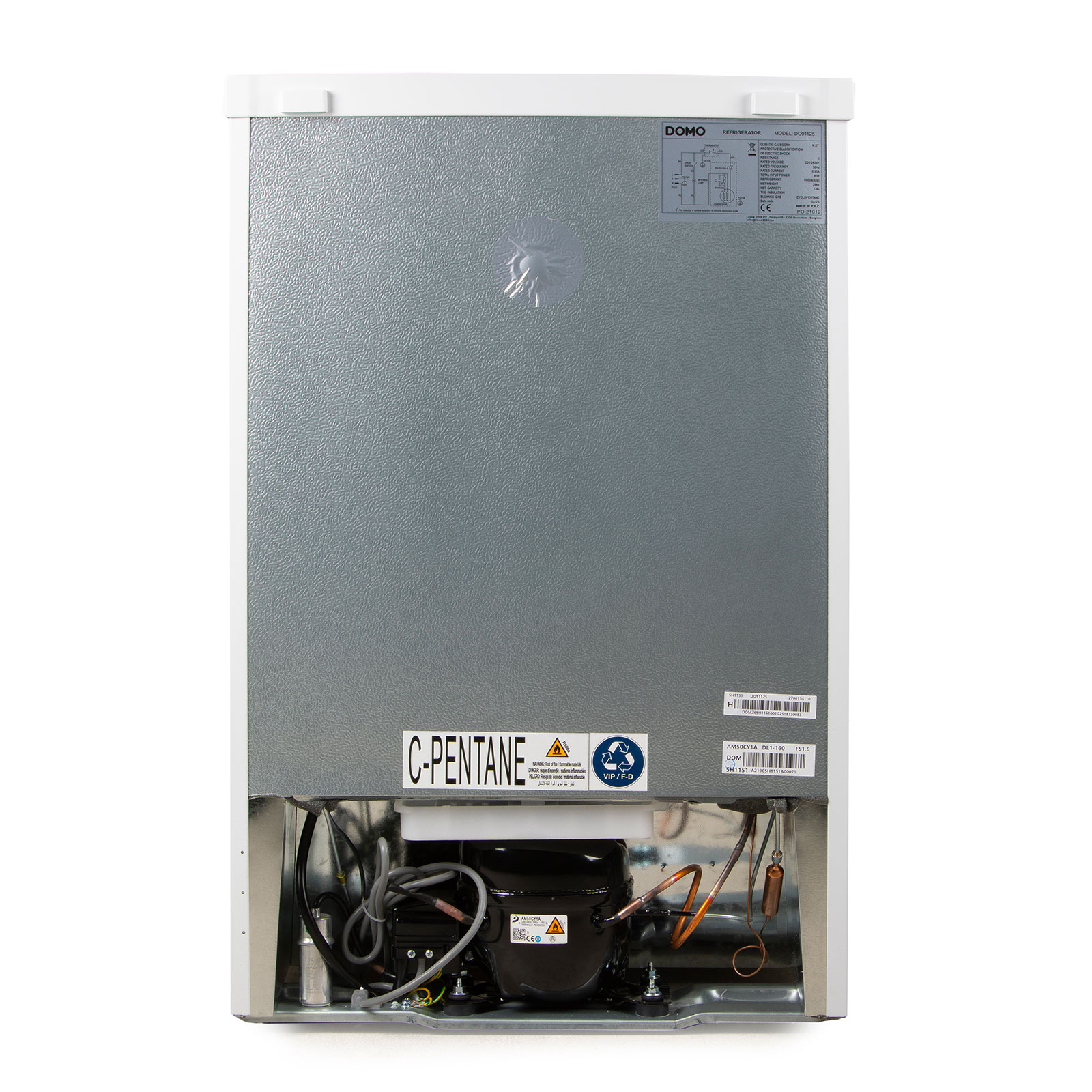 Domo DO91125 Kühlschrank Weiß