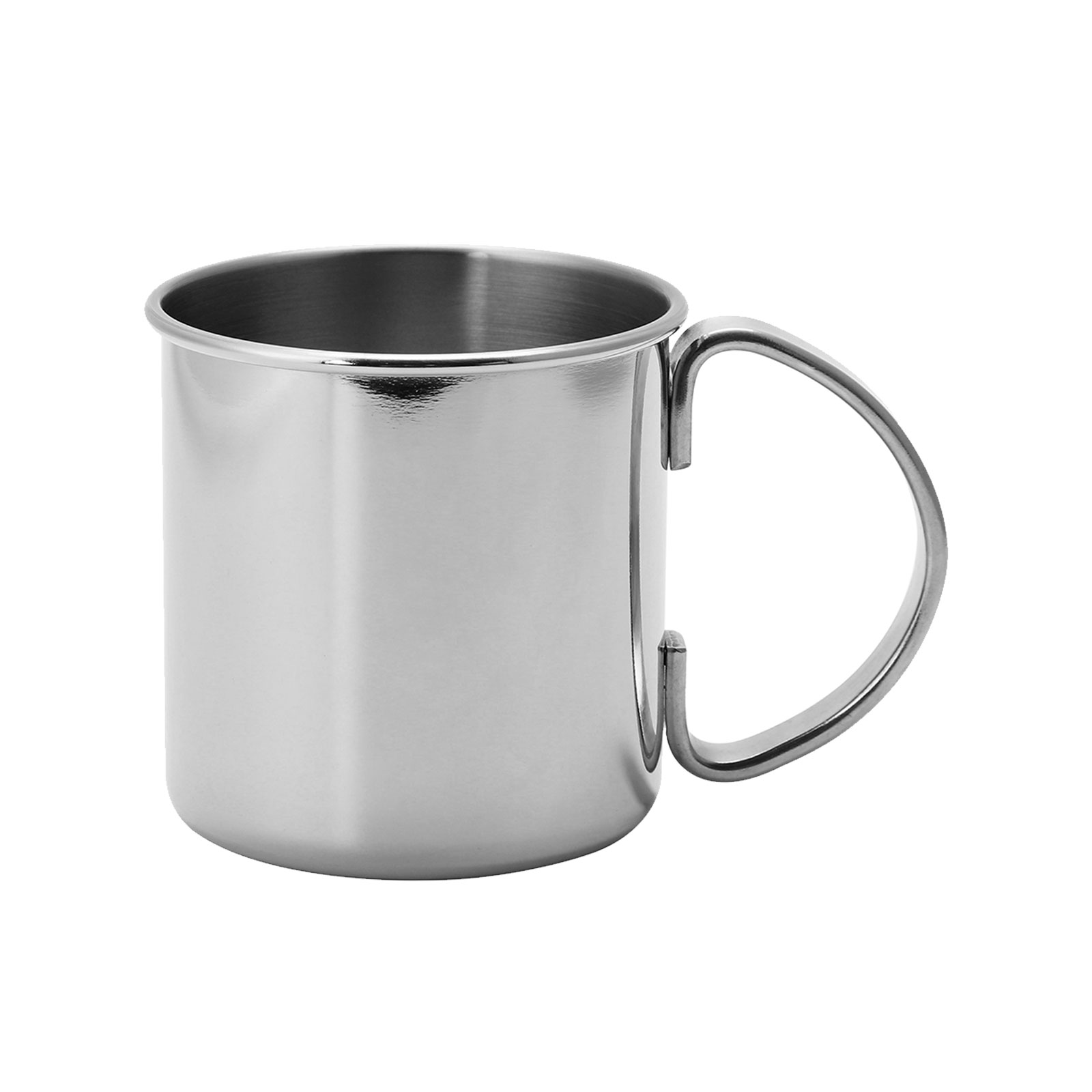 ECHTWERK Moscow Mule Becher Set 2tlg aus Edelstahl, 480 ml, 