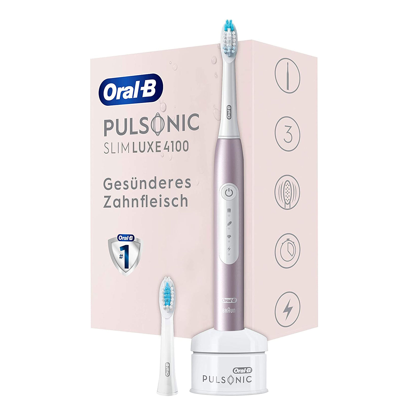 Braun Oral-B Pulsonic Slim Luxe 4100 rosegold Zahnbürste