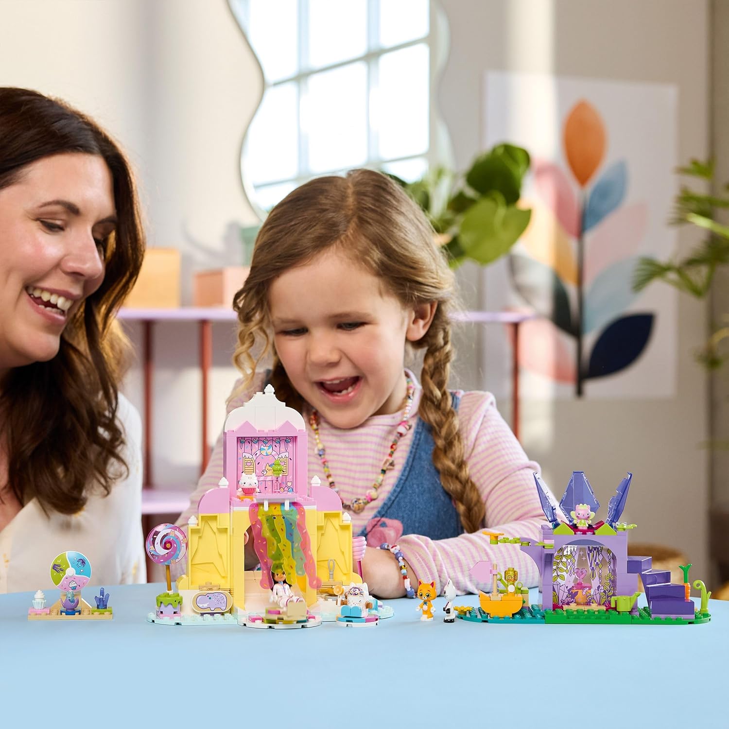 LEGO Gabbys Puppenhaus Zuckerguss-Gebirge und Kätzchen-Garten (11205)