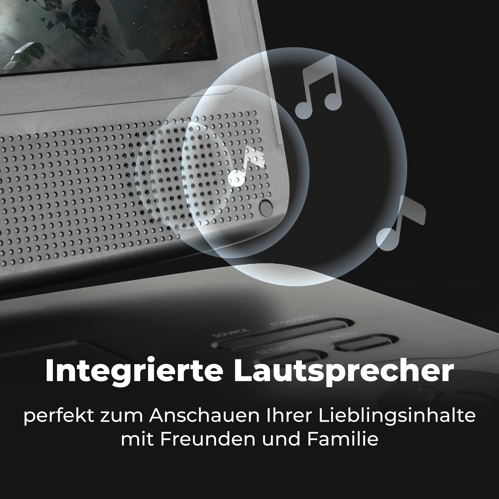 Denver MT-1097 Tragbarer DVD-Player