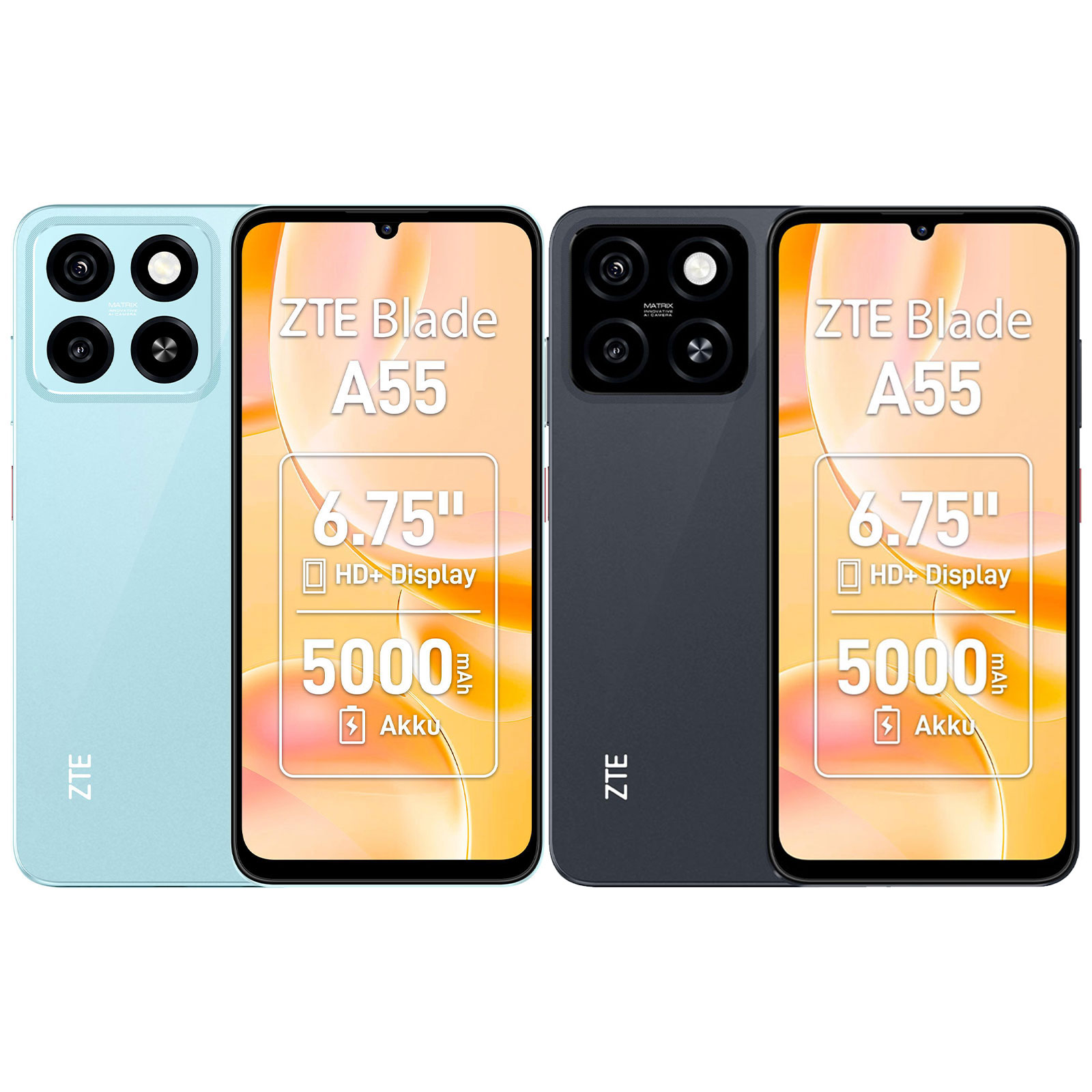 ZTE Blade A55 4GB + 64GB Smartphone