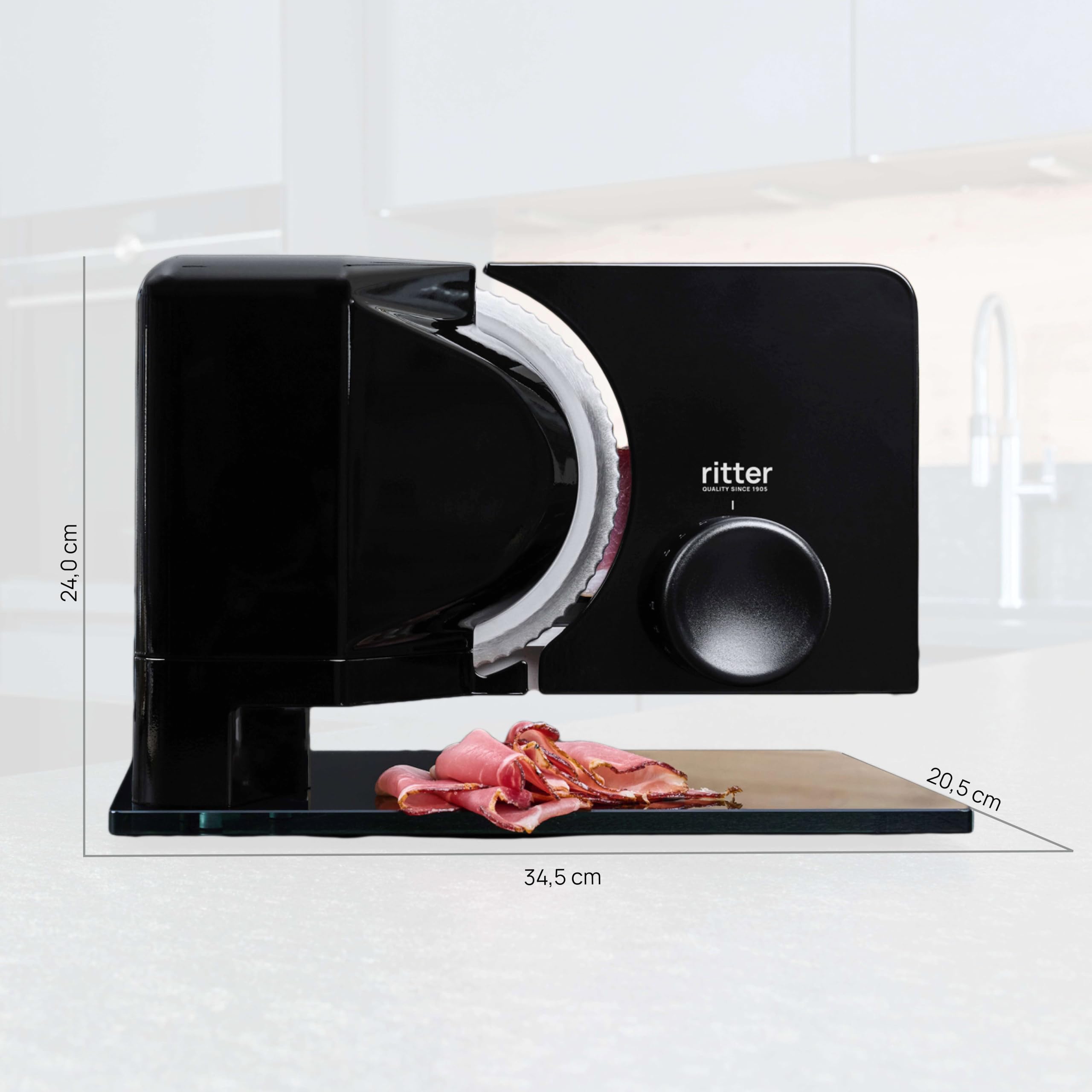 Ritter sono 2 Allesschneider schwarz