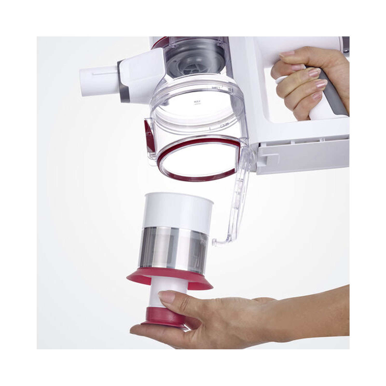 Severin HV 7166 Kabelloser 2-in-1 Hand- und Stielsauger
