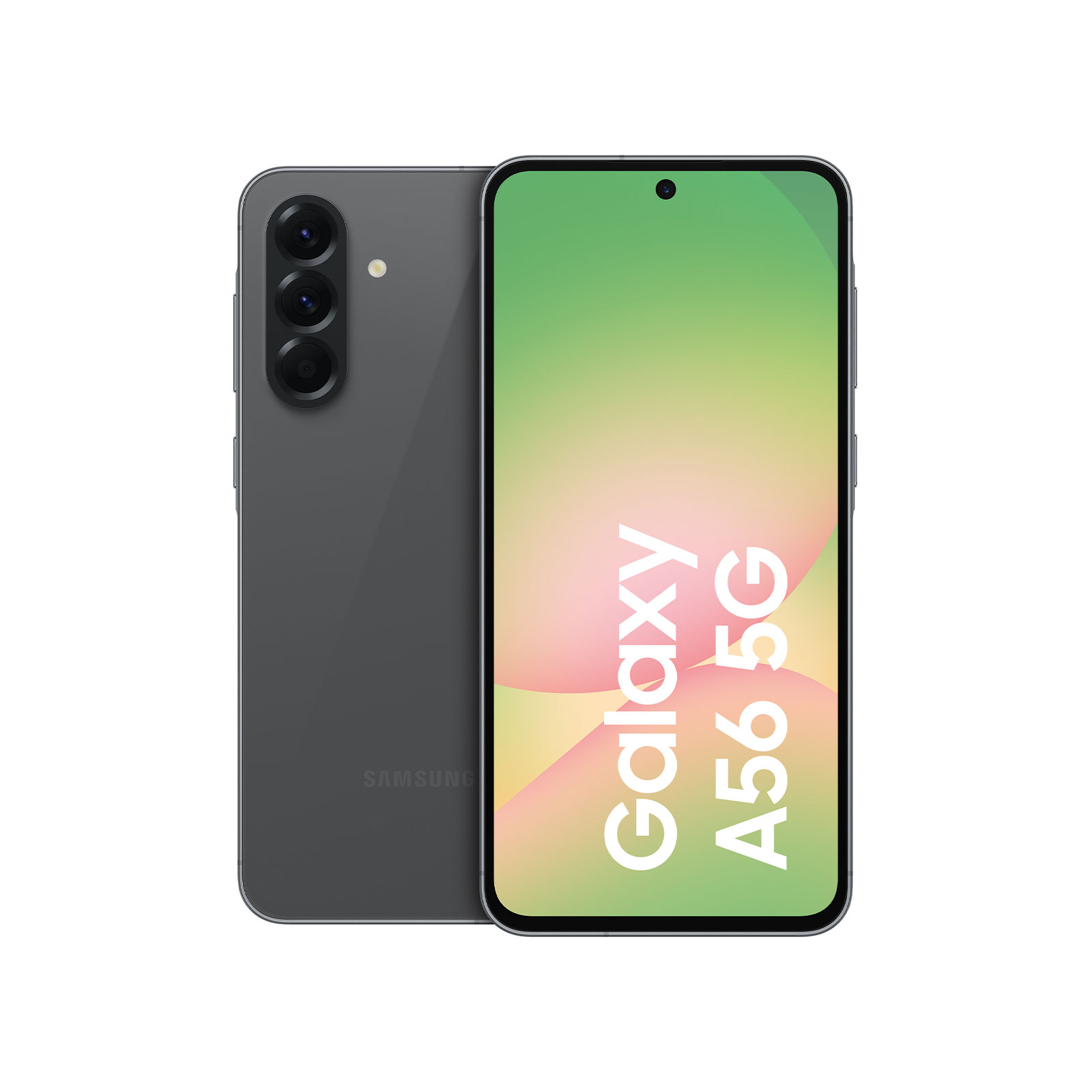 Samsung Galaxy A56 5G 128GB Awesome Graphite - DACH Smartphone (6,7 Zoll, 50 MP, Triple-Kamera, 5.000-mAh, Octa-Core, grau)